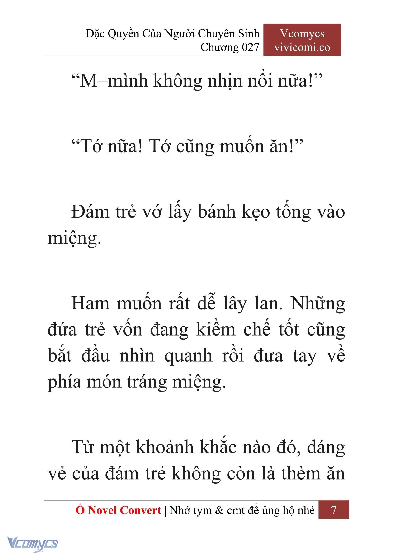 [Novel] Đặc Quyền Của Người Chuyển Sinh Chapter 27 - Trang 10