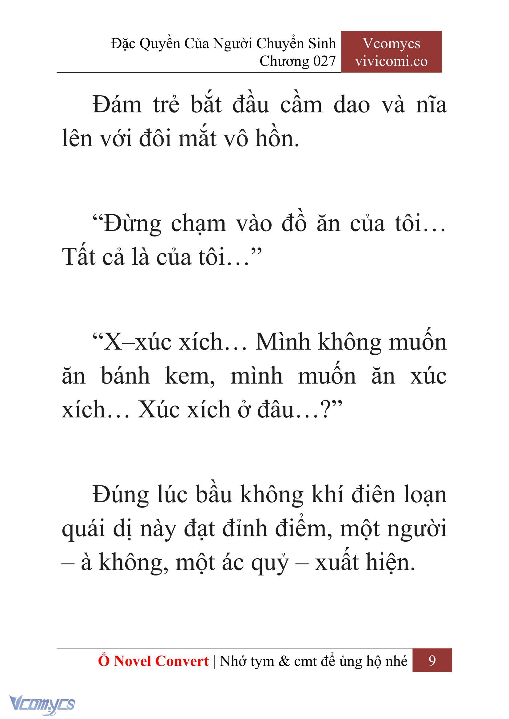 [Novel] Đặc Quyền Của Người Chuyển Sinh Chapter 27 - Trang 12