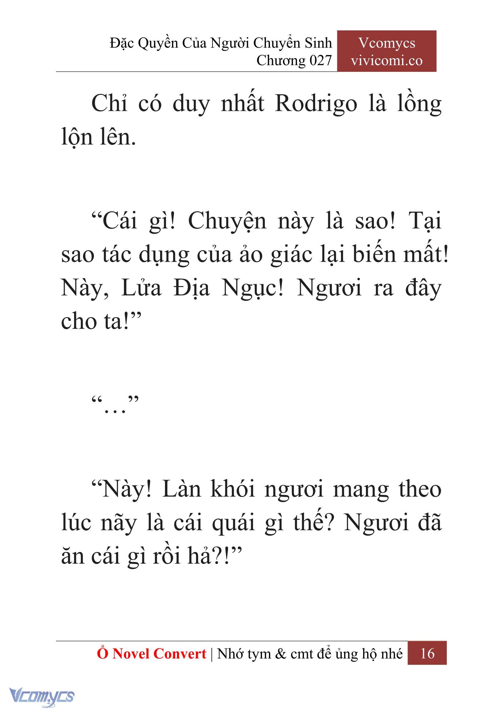 [Novel] Đặc Quyền Của Người Chuyển Sinh Chapter 27 - Trang 19