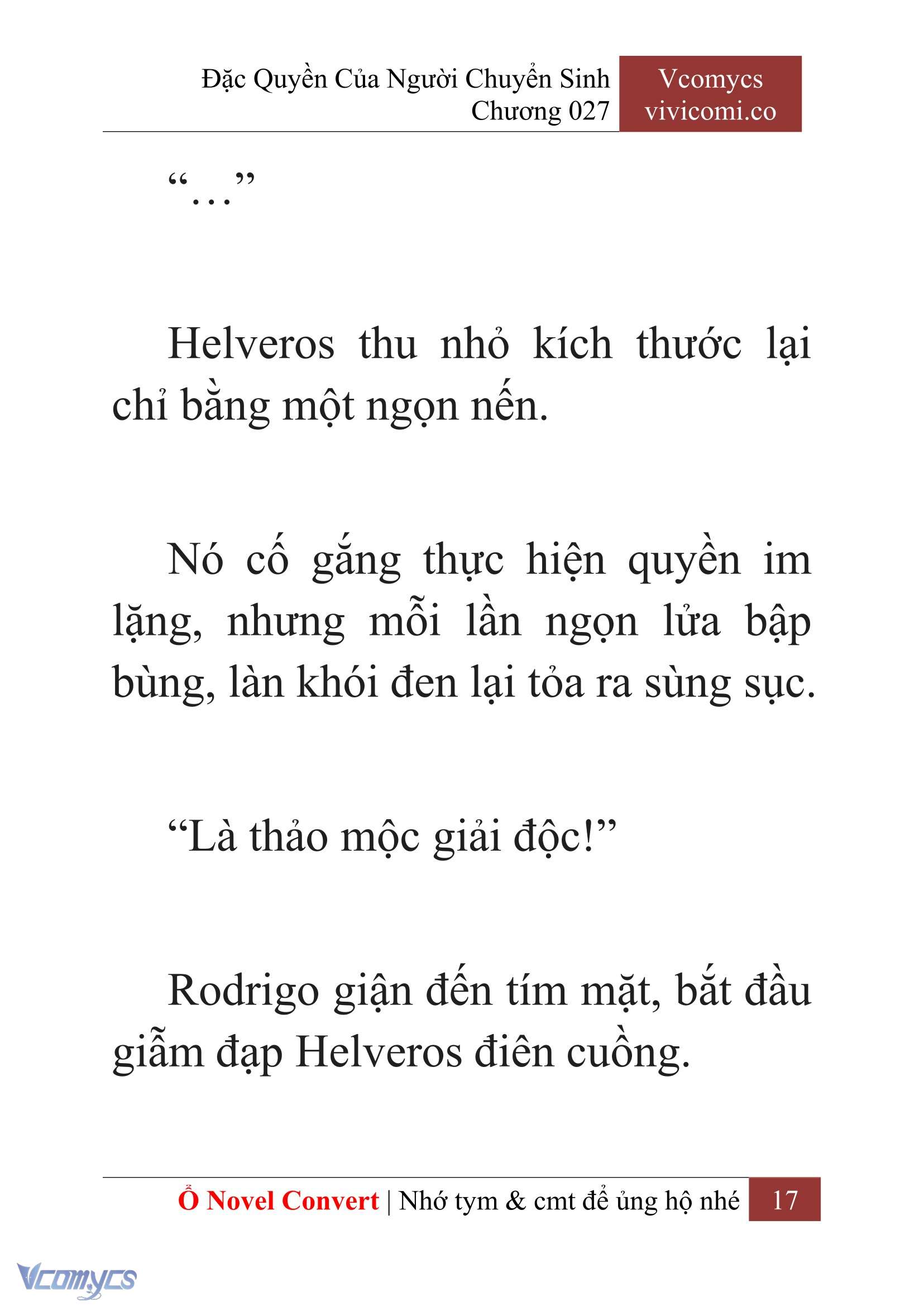 [Novel] Đặc Quyền Của Người Chuyển Sinh Chapter 27 - Trang 20