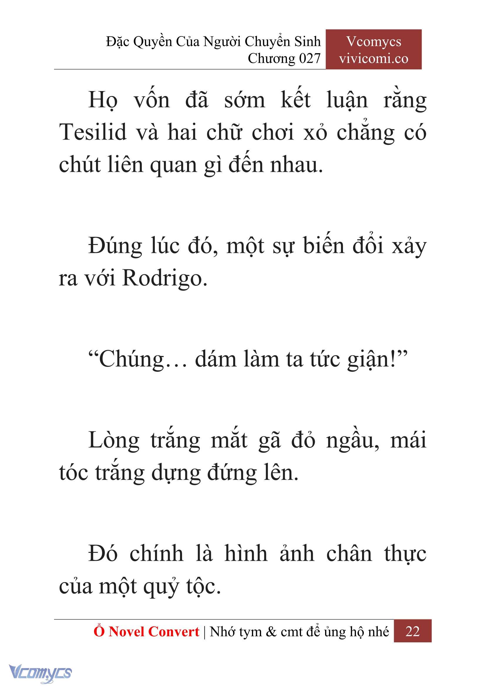 [Novel] Đặc Quyền Của Người Chuyển Sinh Chapter 27 - Trang 25