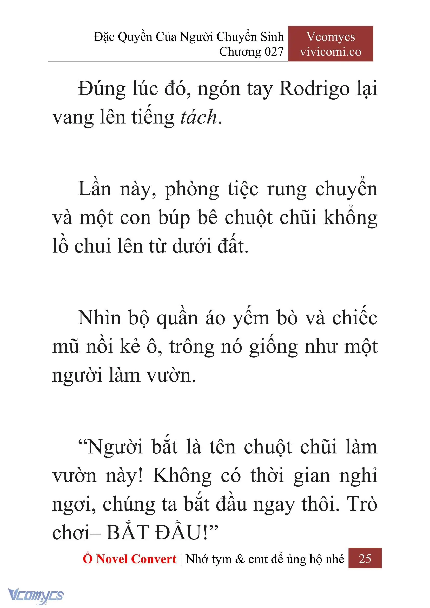 [Novel] Đặc Quyền Của Người Chuyển Sinh Chapter 27 - Trang 28