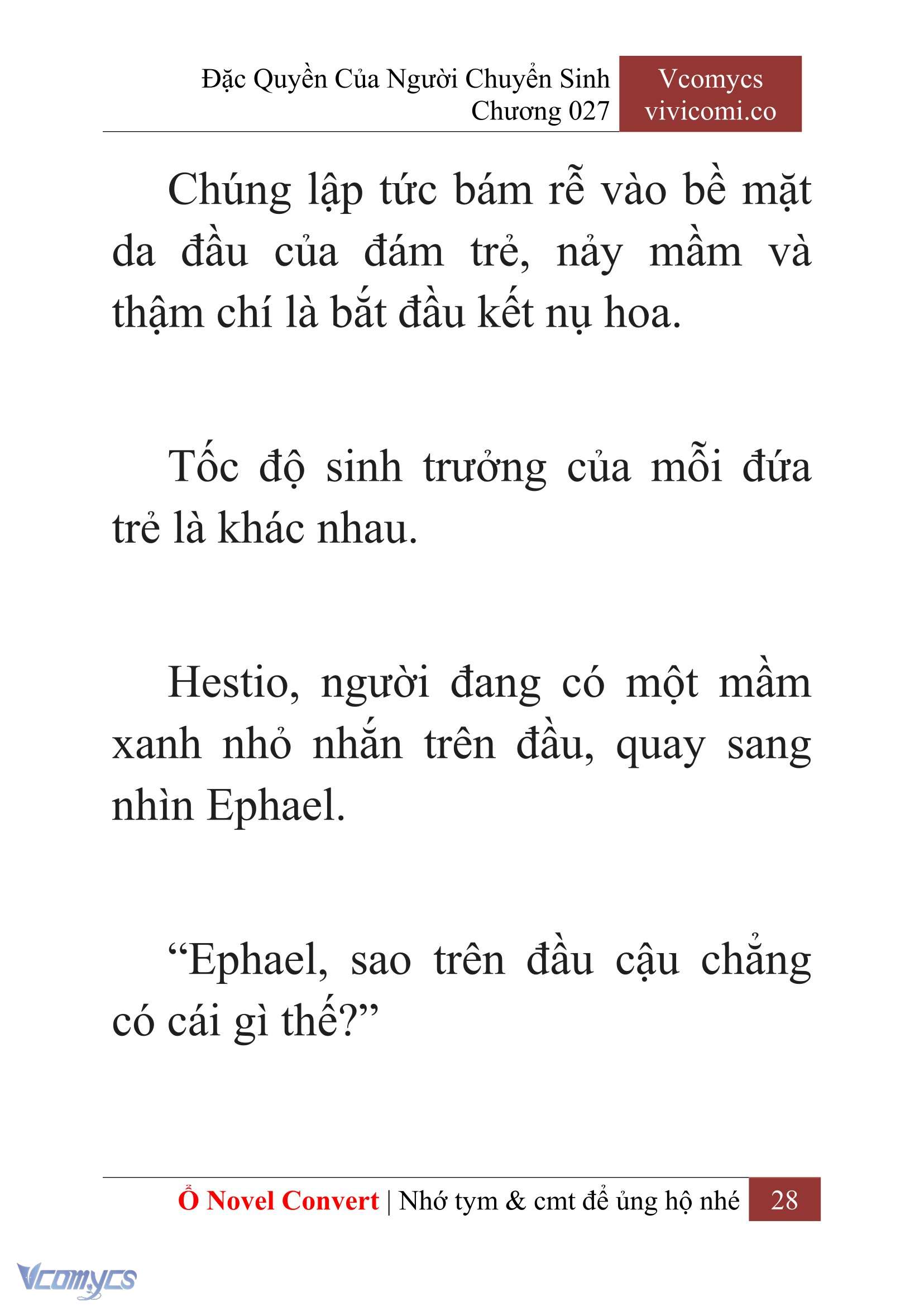 [Novel] Đặc Quyền Của Người Chuyển Sinh Chapter 27 - Trang 31