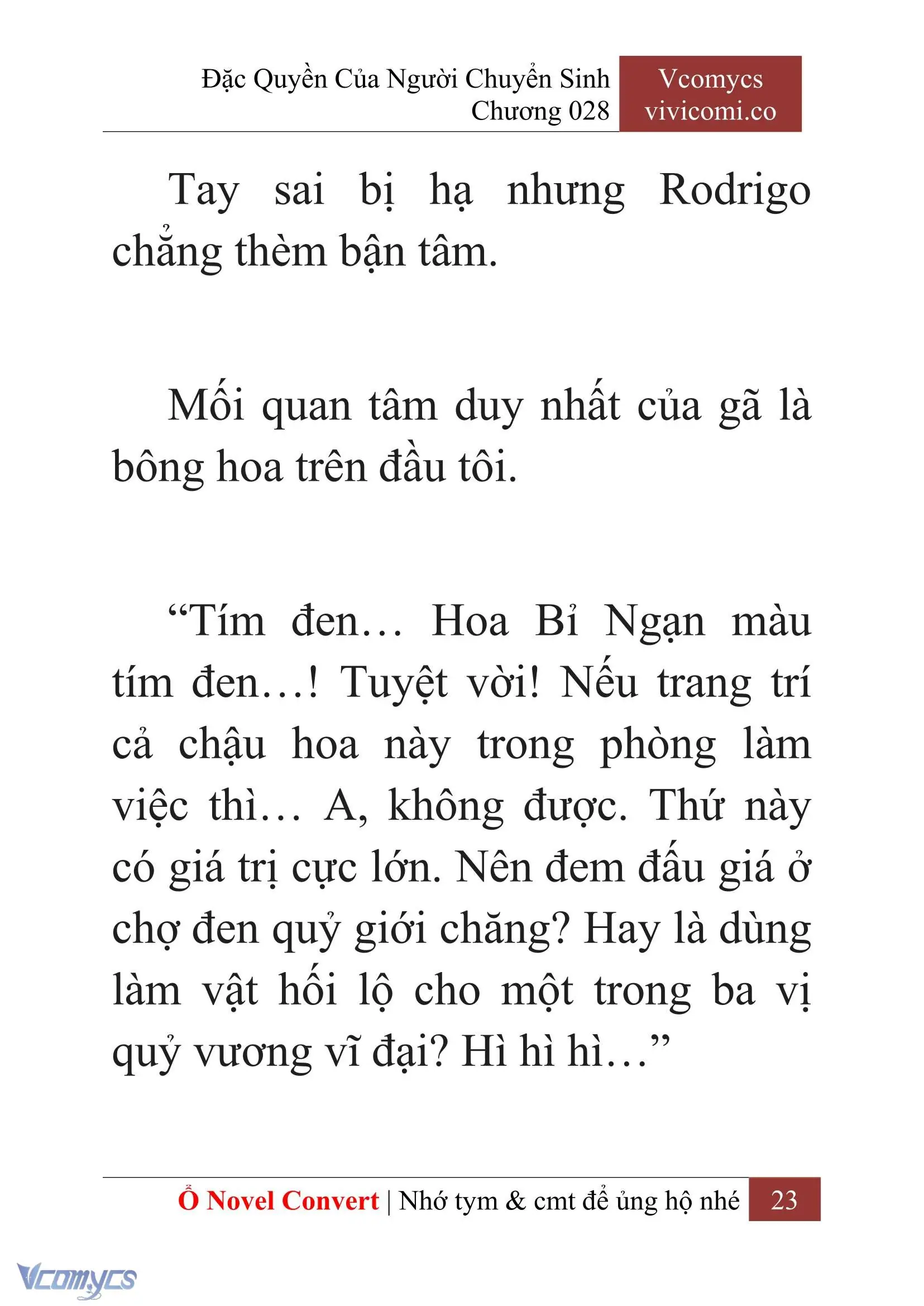 [Novel] Đặc Quyền Của Người Chuyển Sinh Chapter 28 - Trang 25