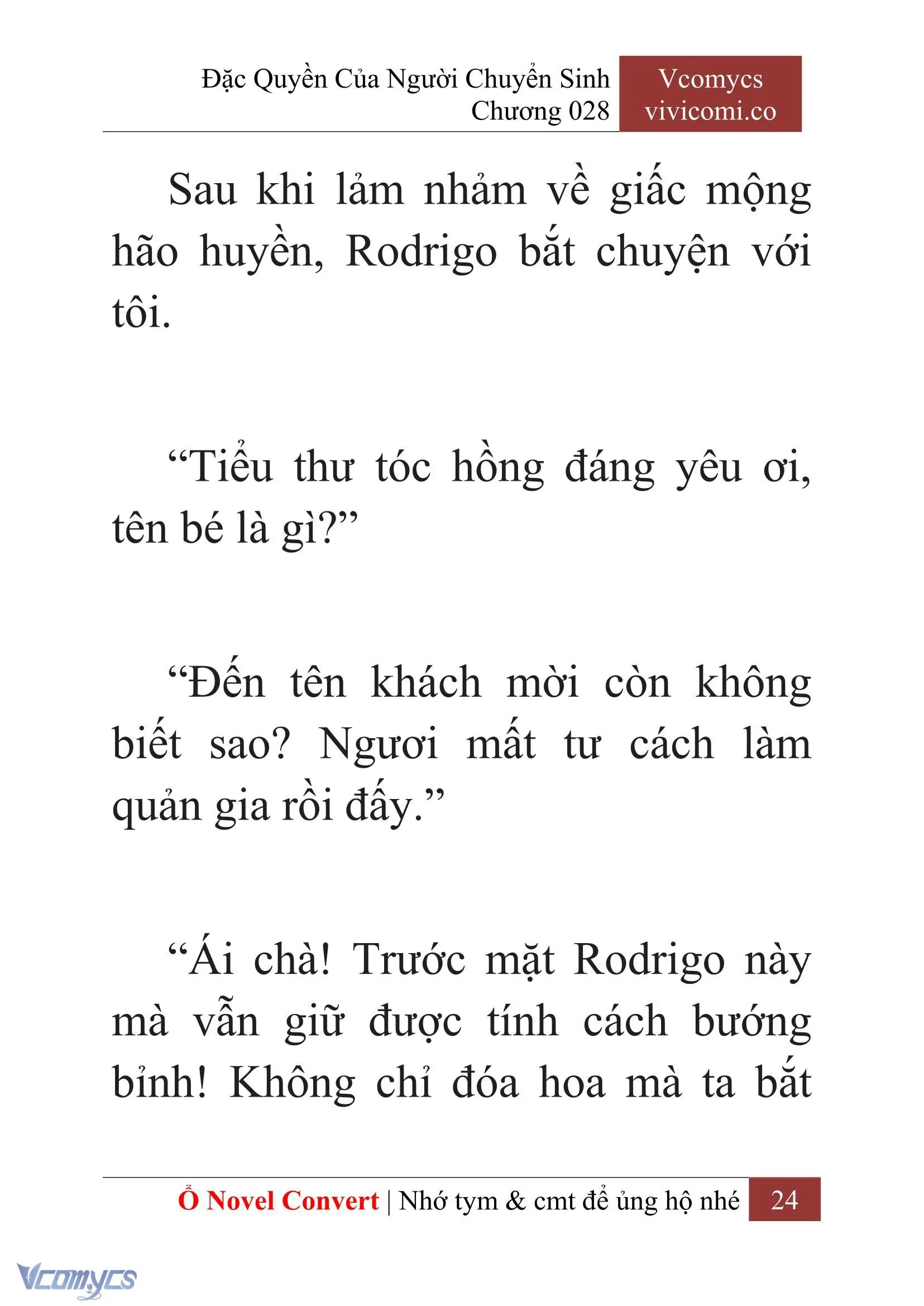 [Novel] Đặc Quyền Của Người Chuyển Sinh Chapter 28 - Trang 26