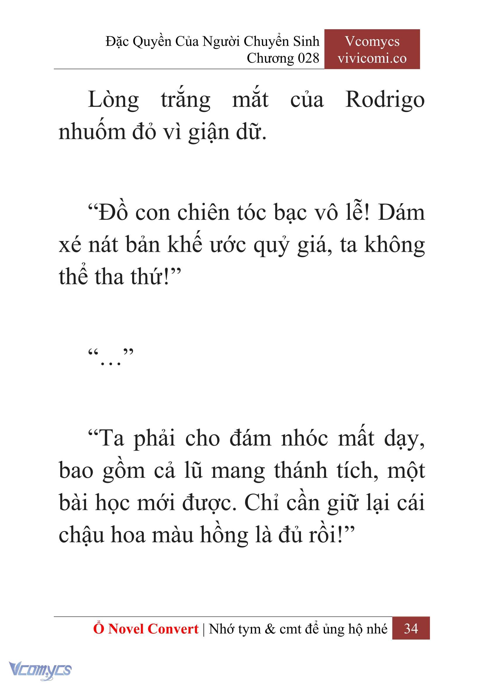 [Novel] Đặc Quyền Của Người Chuyển Sinh Chapter 28 - Trang 36