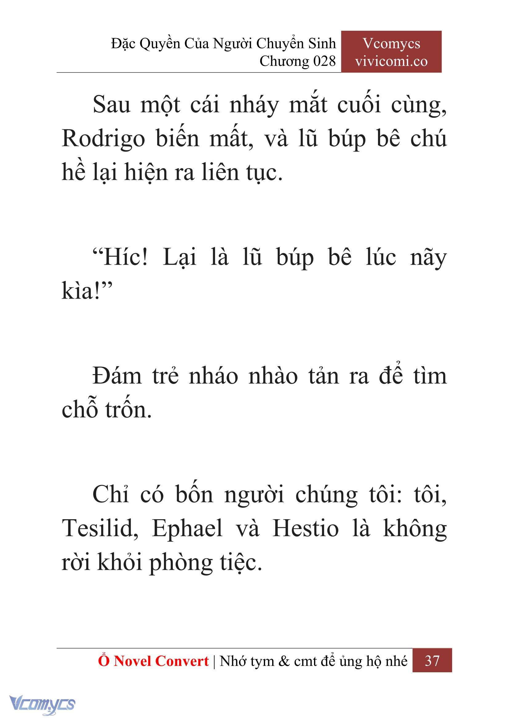 [Novel] Đặc Quyền Của Người Chuyển Sinh Chapter 28 - Trang 39