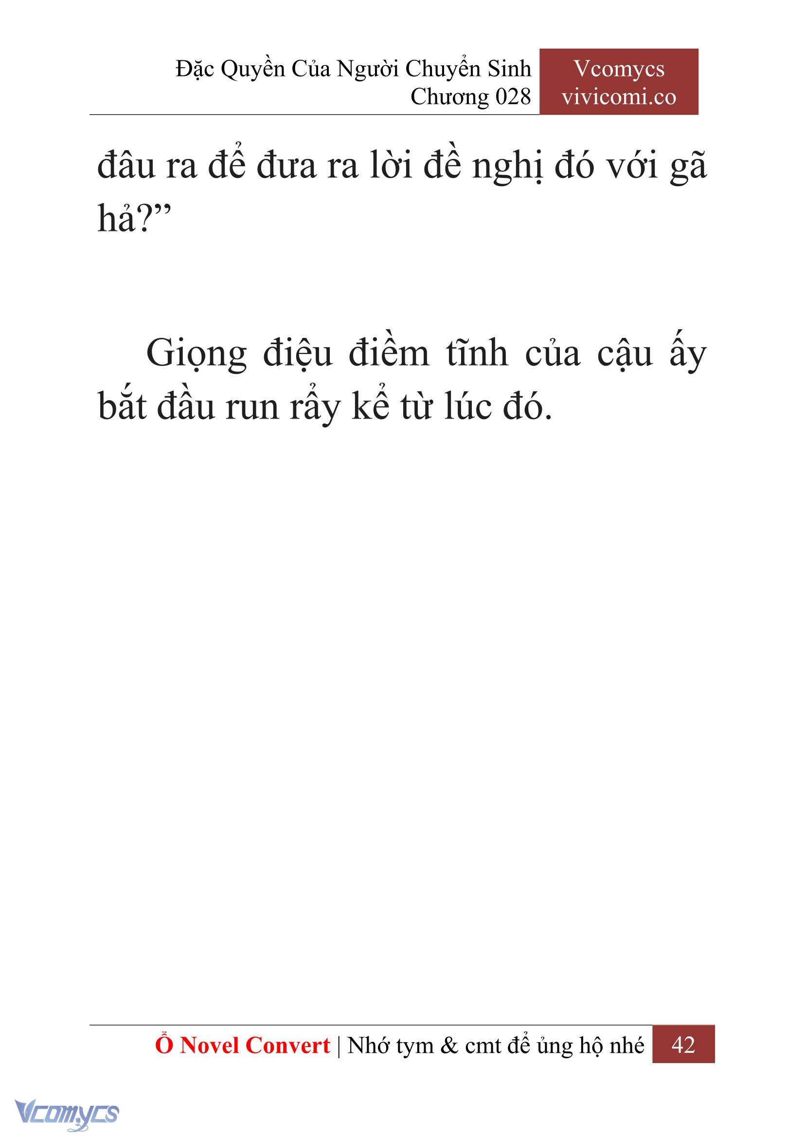 [Novel] Đặc Quyền Của Người Chuyển Sinh Chapter 28 - Trang 44