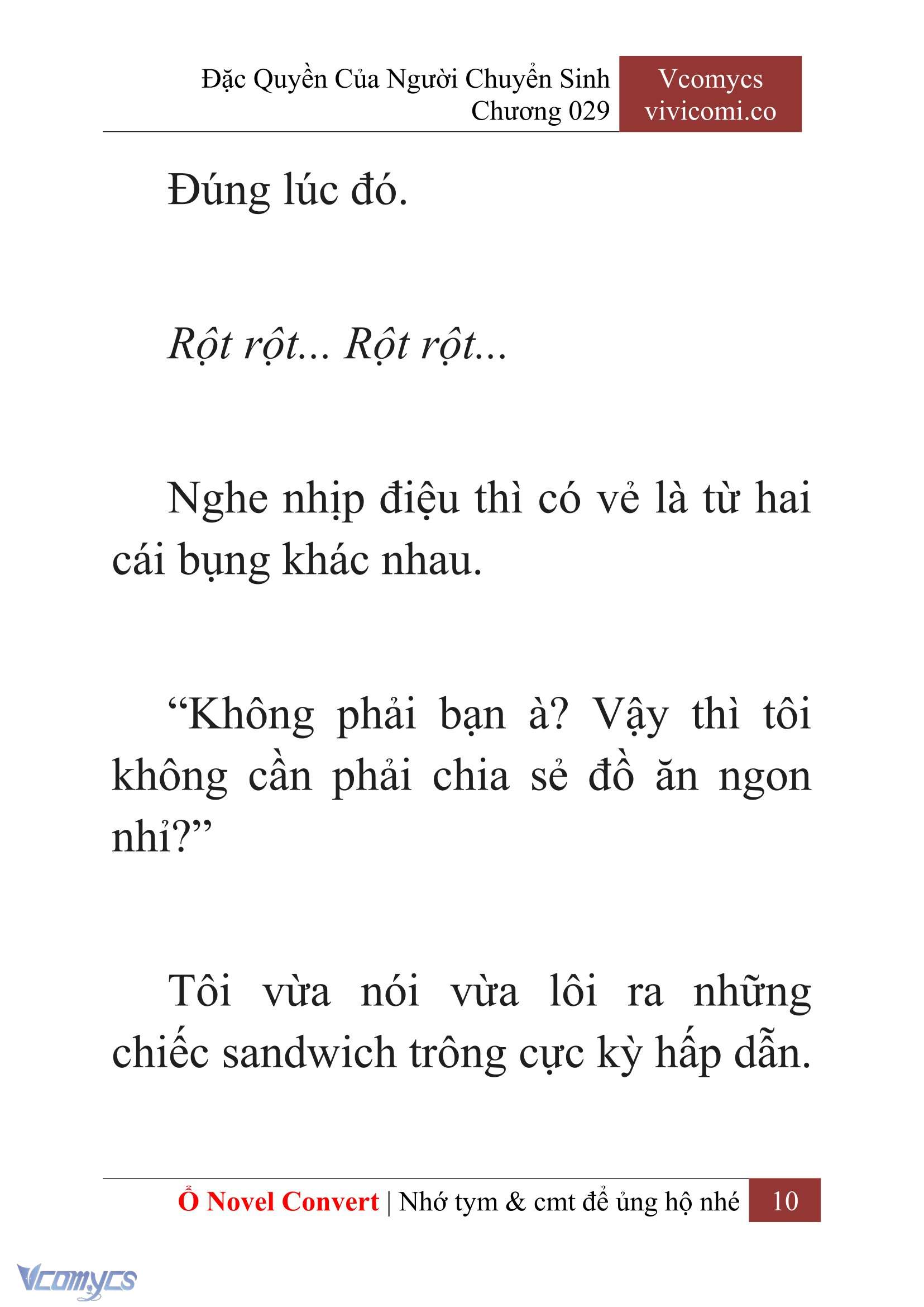 [Novel] Đặc Quyền Của Người Chuyển Sinh Chapter 29 - Trang 13