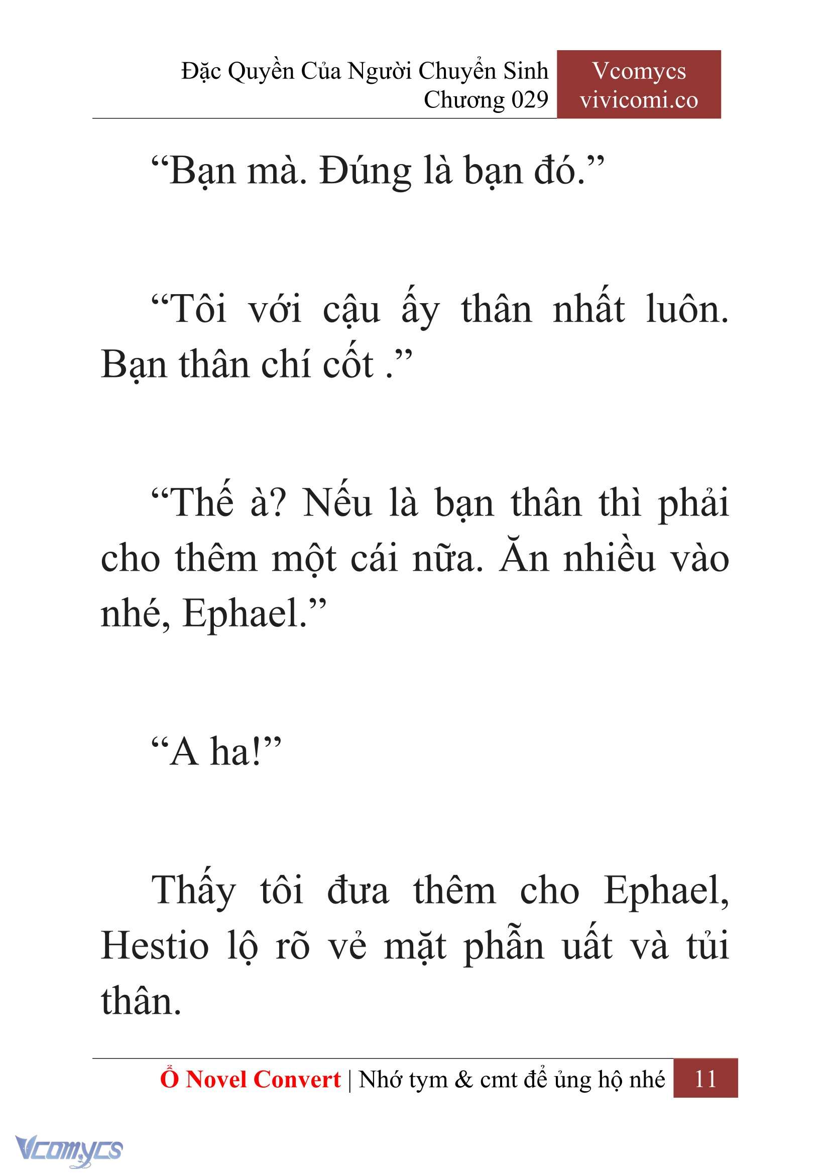 [Novel] Đặc Quyền Của Người Chuyển Sinh Chapter 29 - Trang 14