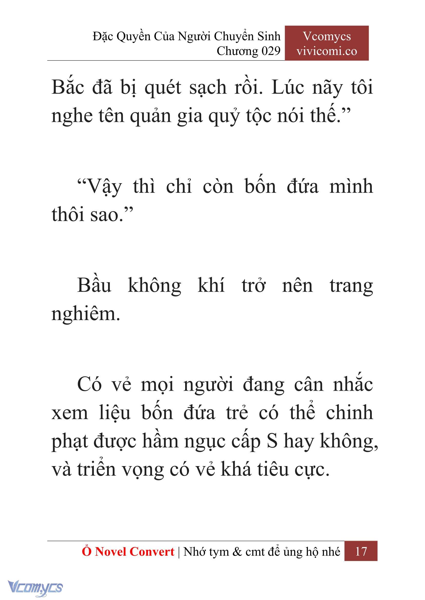 [Novel] Đặc Quyền Của Người Chuyển Sinh Chapter 29 - Trang 20