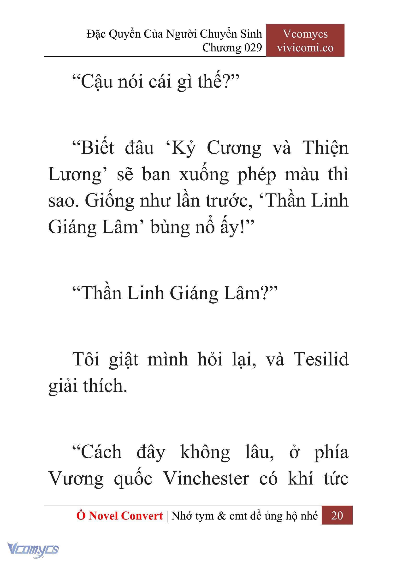 [Novel] Đặc Quyền Của Người Chuyển Sinh Chapter 29 - Trang 23