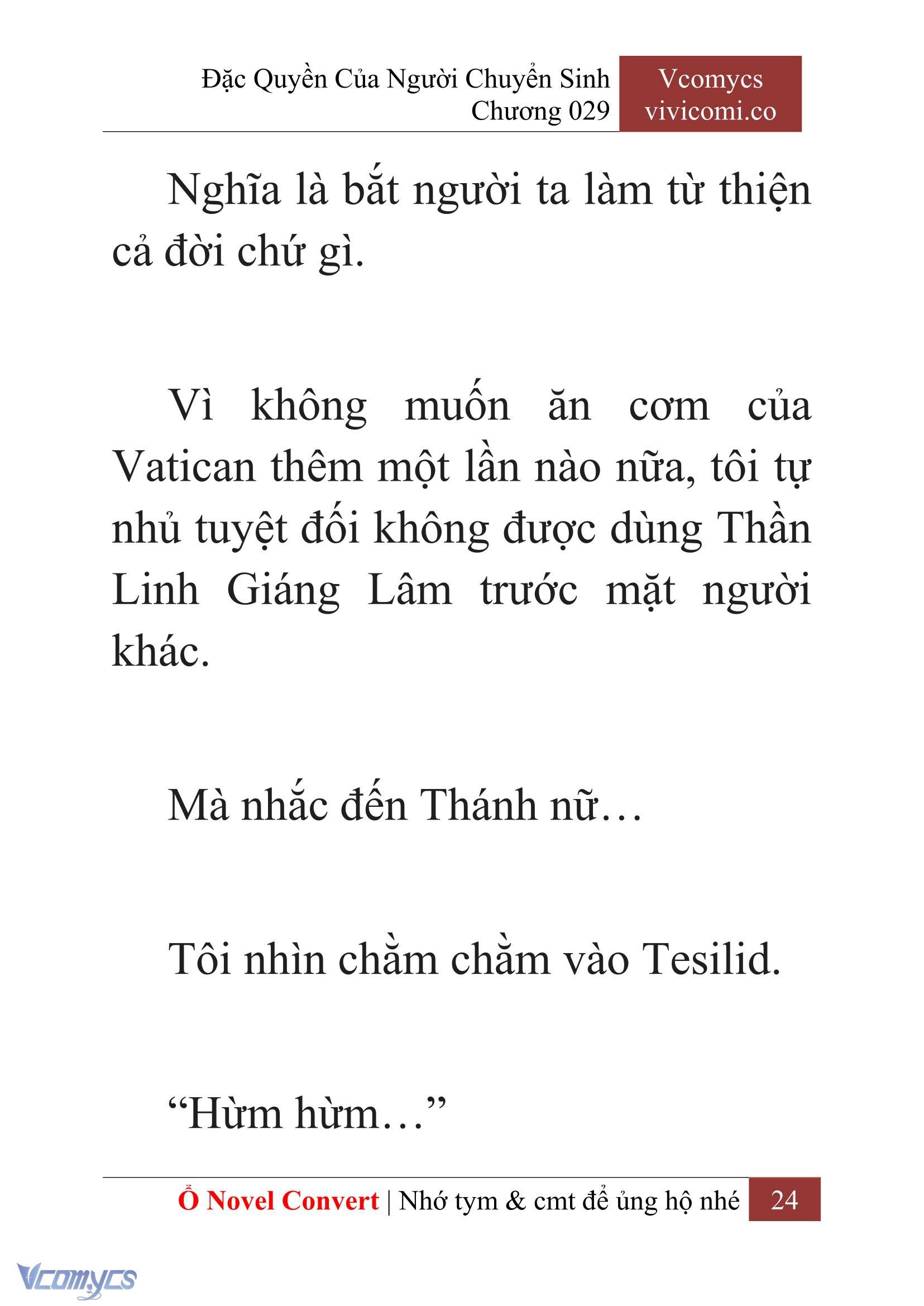 [Novel] Đặc Quyền Của Người Chuyển Sinh Chapter 29 - Trang 27