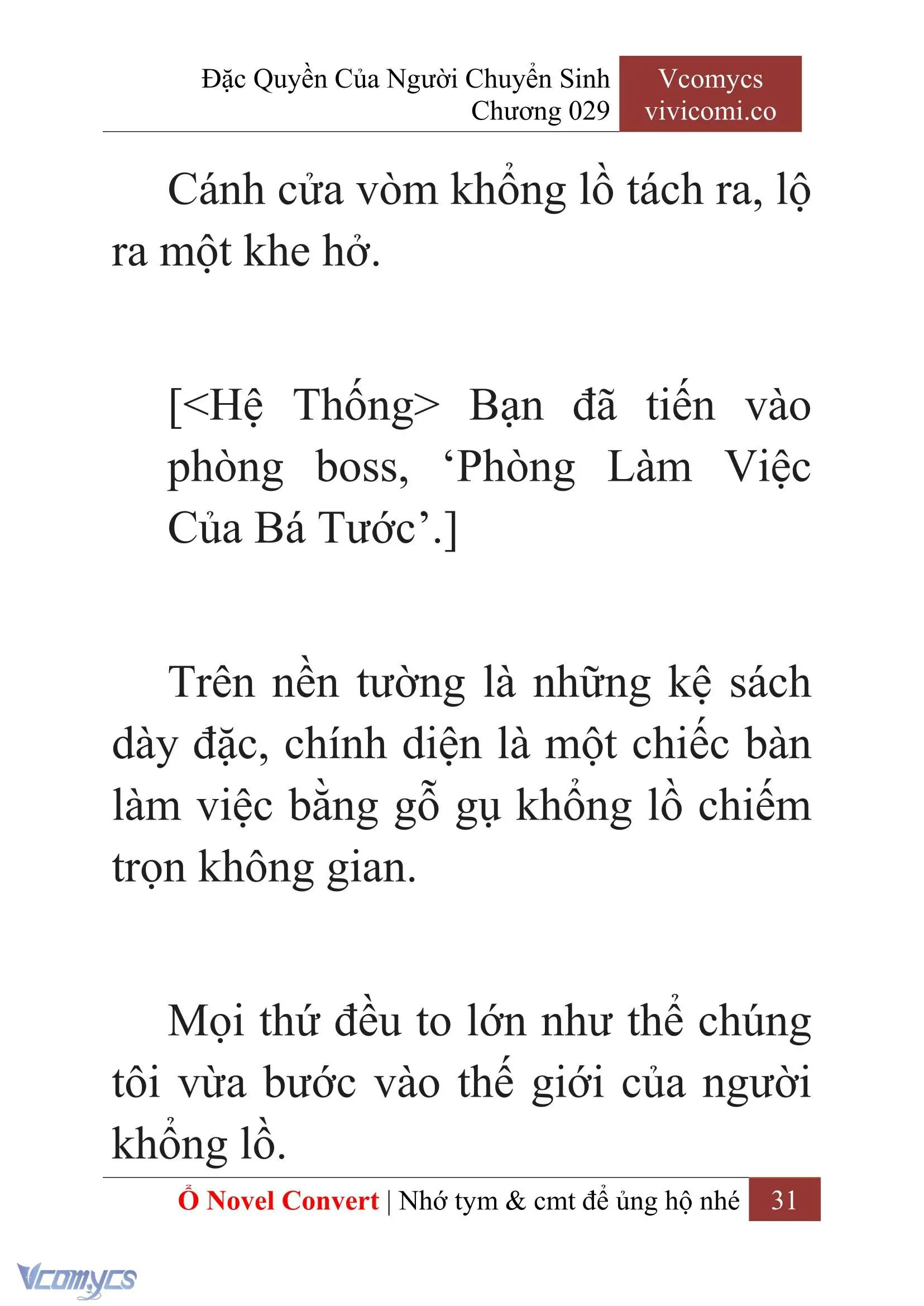 [Novel] Đặc Quyền Của Người Chuyển Sinh Chapter 29 - Trang 34