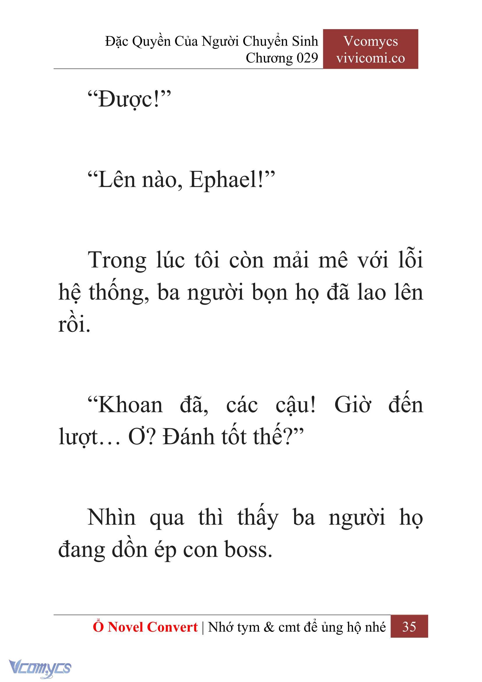 [Novel] Đặc Quyền Của Người Chuyển Sinh Chapter 29 - Trang 38