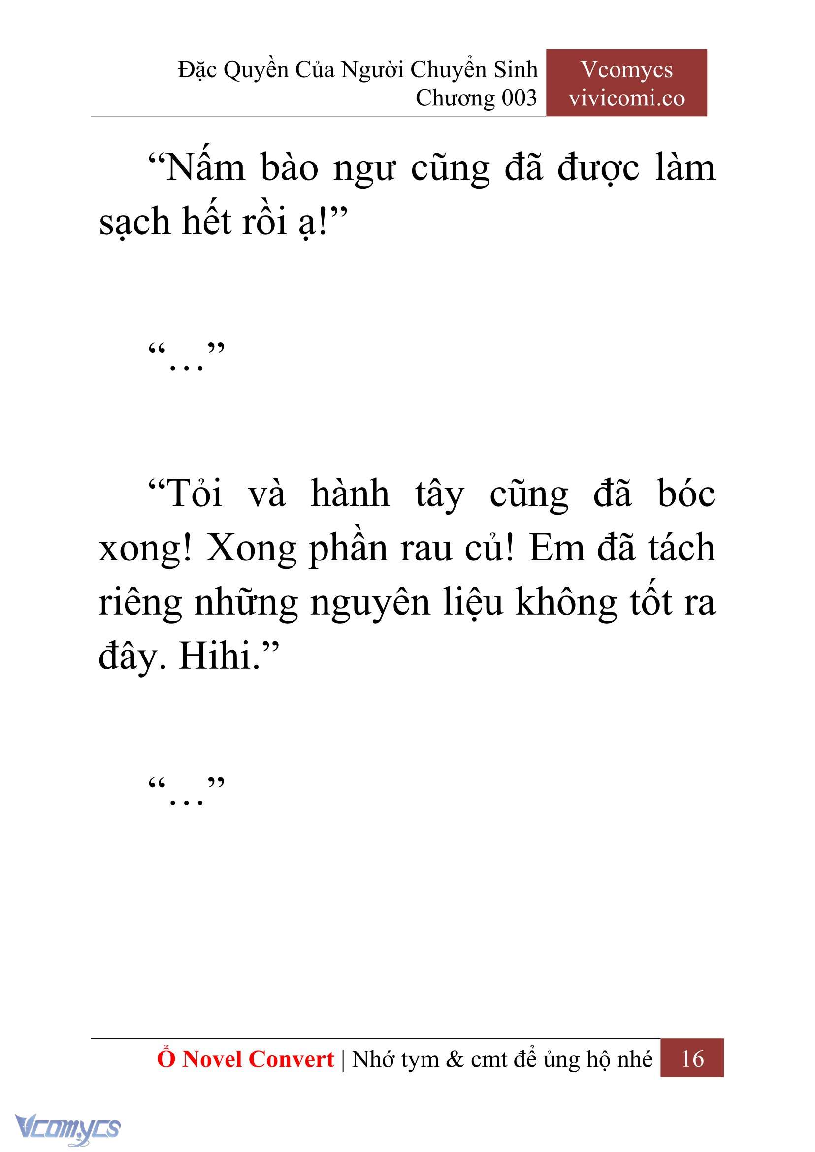 [Novel] Đặc Quyền Của Người Chuyển Sinh Chapter 3 - Trang 19