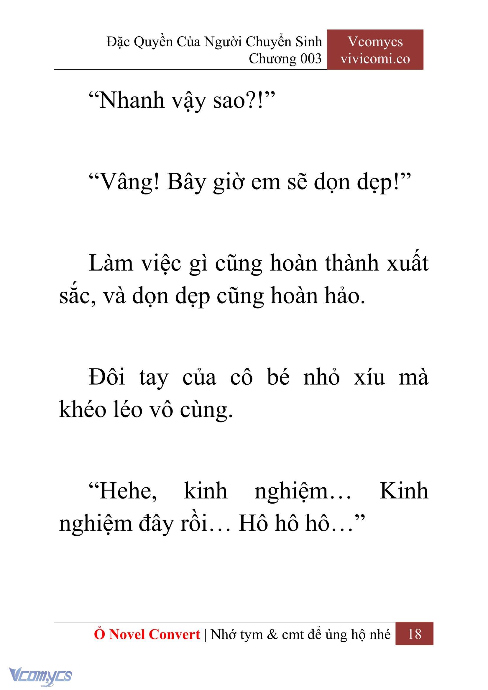 [Novel] Đặc Quyền Của Người Chuyển Sinh Chapter 3 - Trang 21