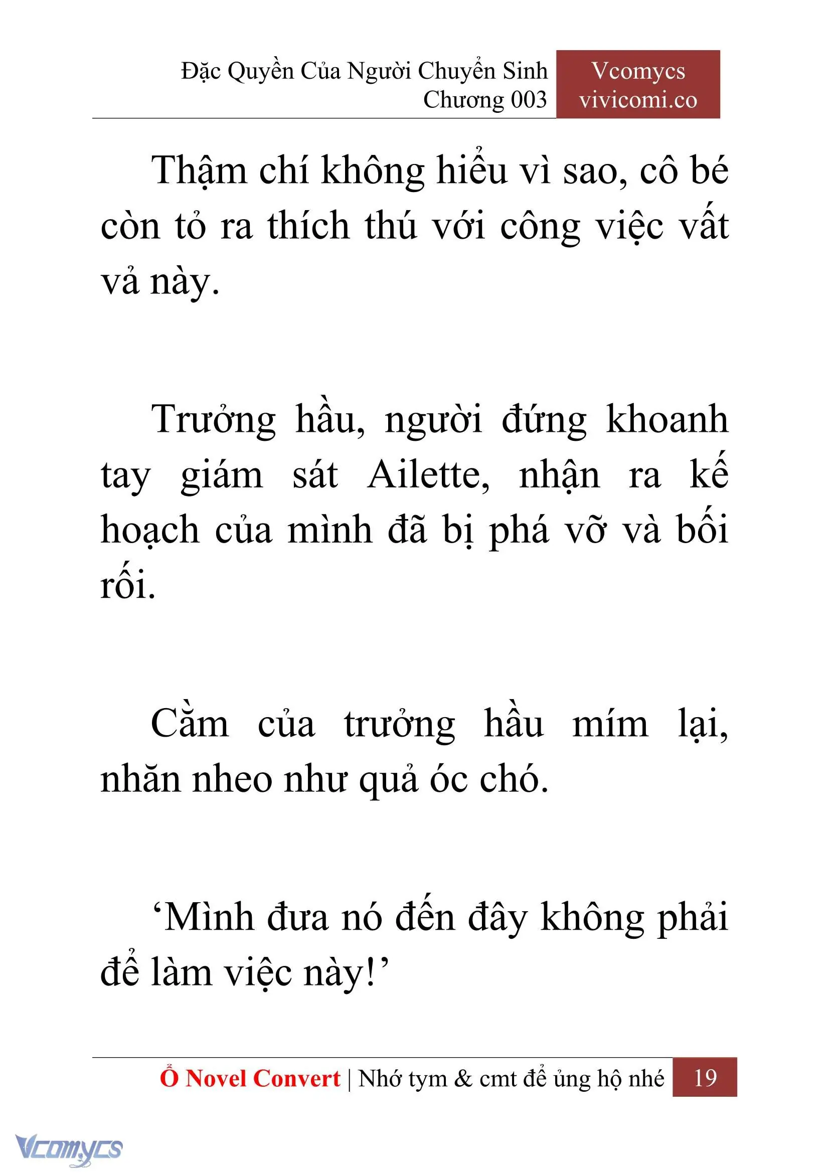 [Novel] Đặc Quyền Của Người Chuyển Sinh Chapter 3 - Trang 22