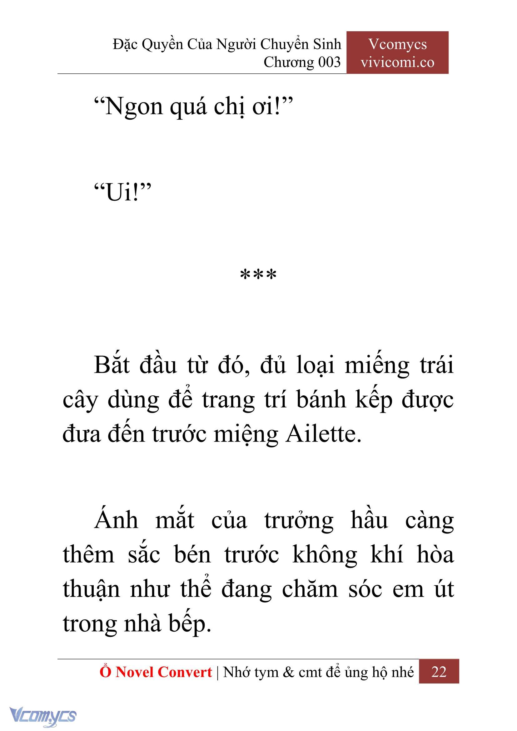[Novel] Đặc Quyền Của Người Chuyển Sinh Chapter 3 - Trang 25