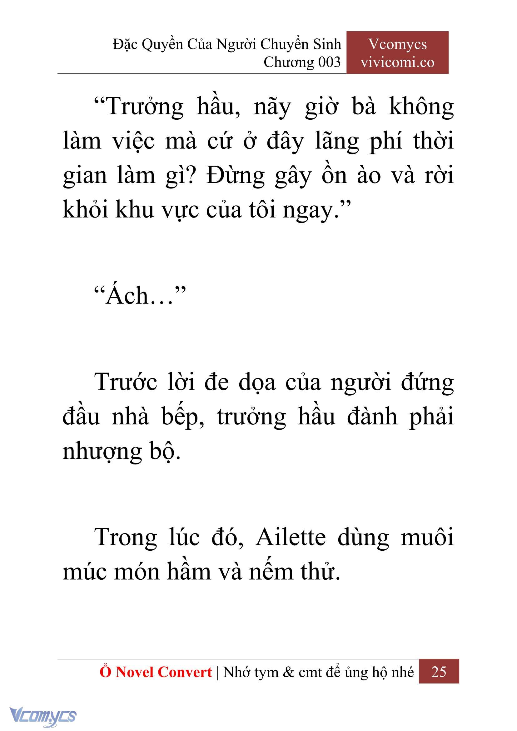 [Novel] Đặc Quyền Của Người Chuyển Sinh Chapter 3 - Trang 28