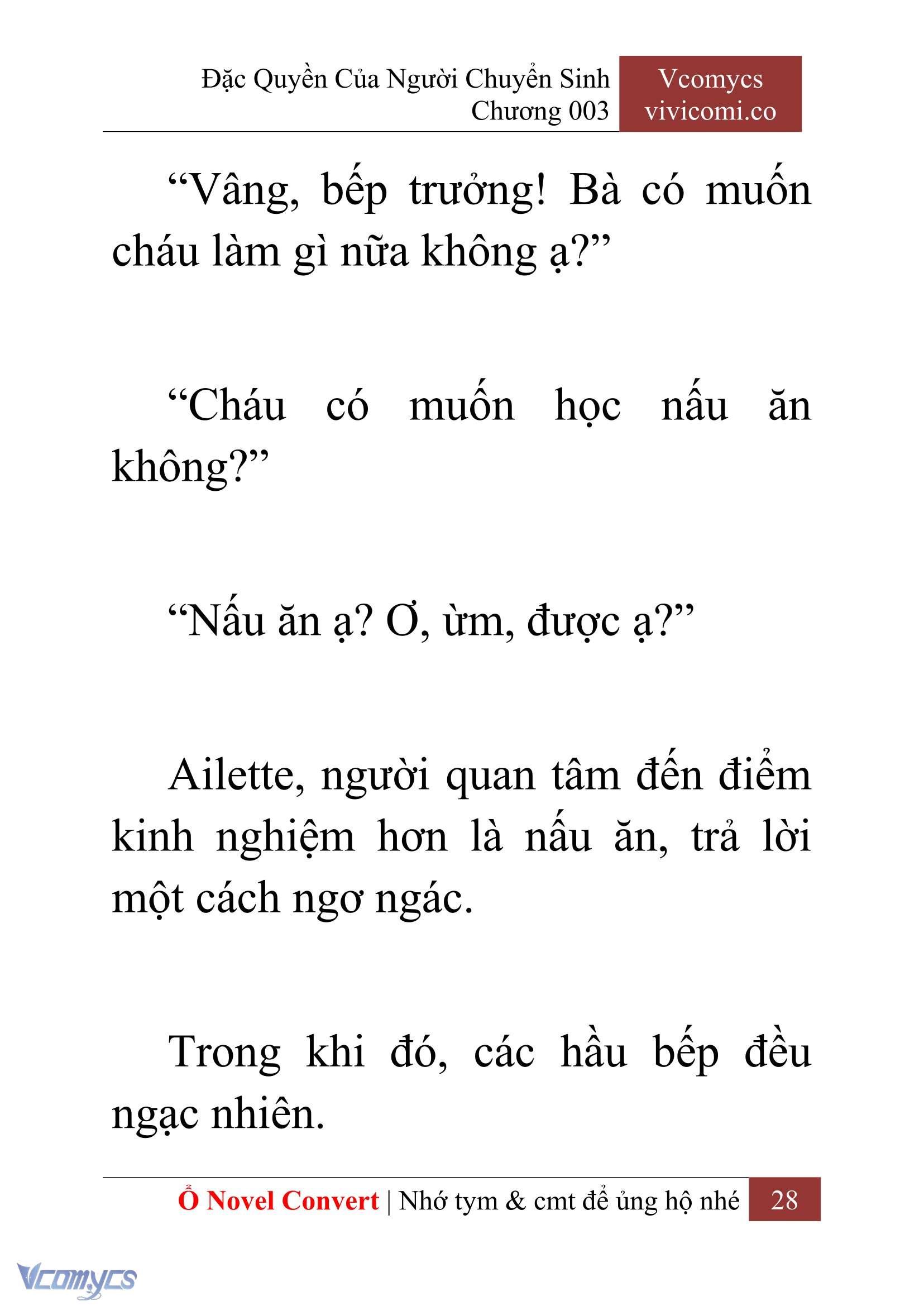 [Novel] Đặc Quyền Của Người Chuyển Sinh Chapter 3 - Trang 30