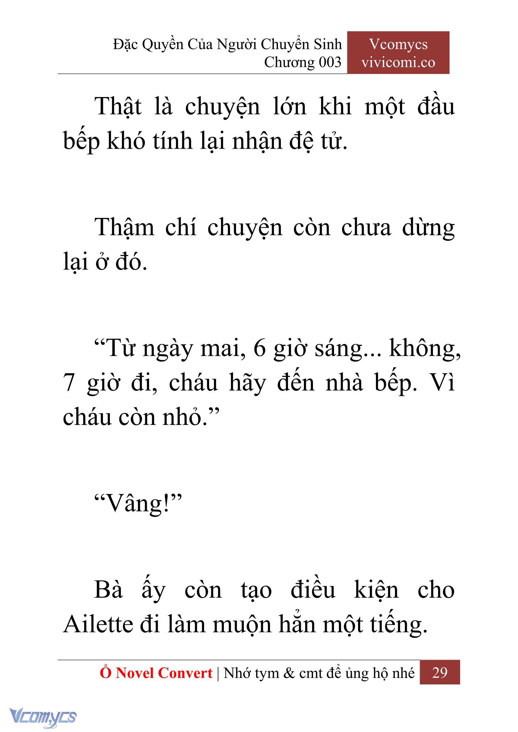 [Novel] Đặc Quyền Của Người Chuyển Sinh Chapter 3 - Trang 31
