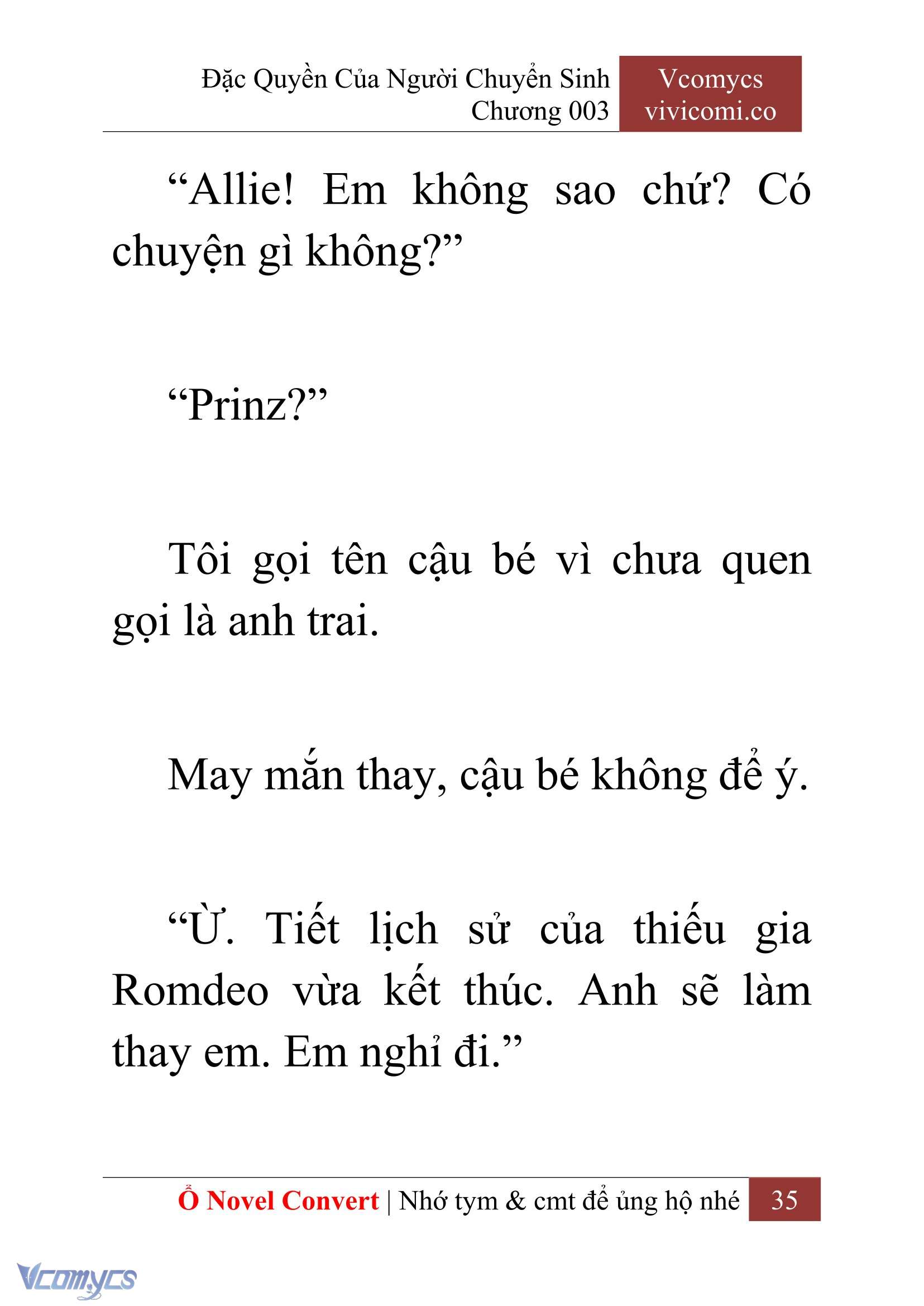 [Novel] Đặc Quyền Của Người Chuyển Sinh Chapter 3 - Trang 37