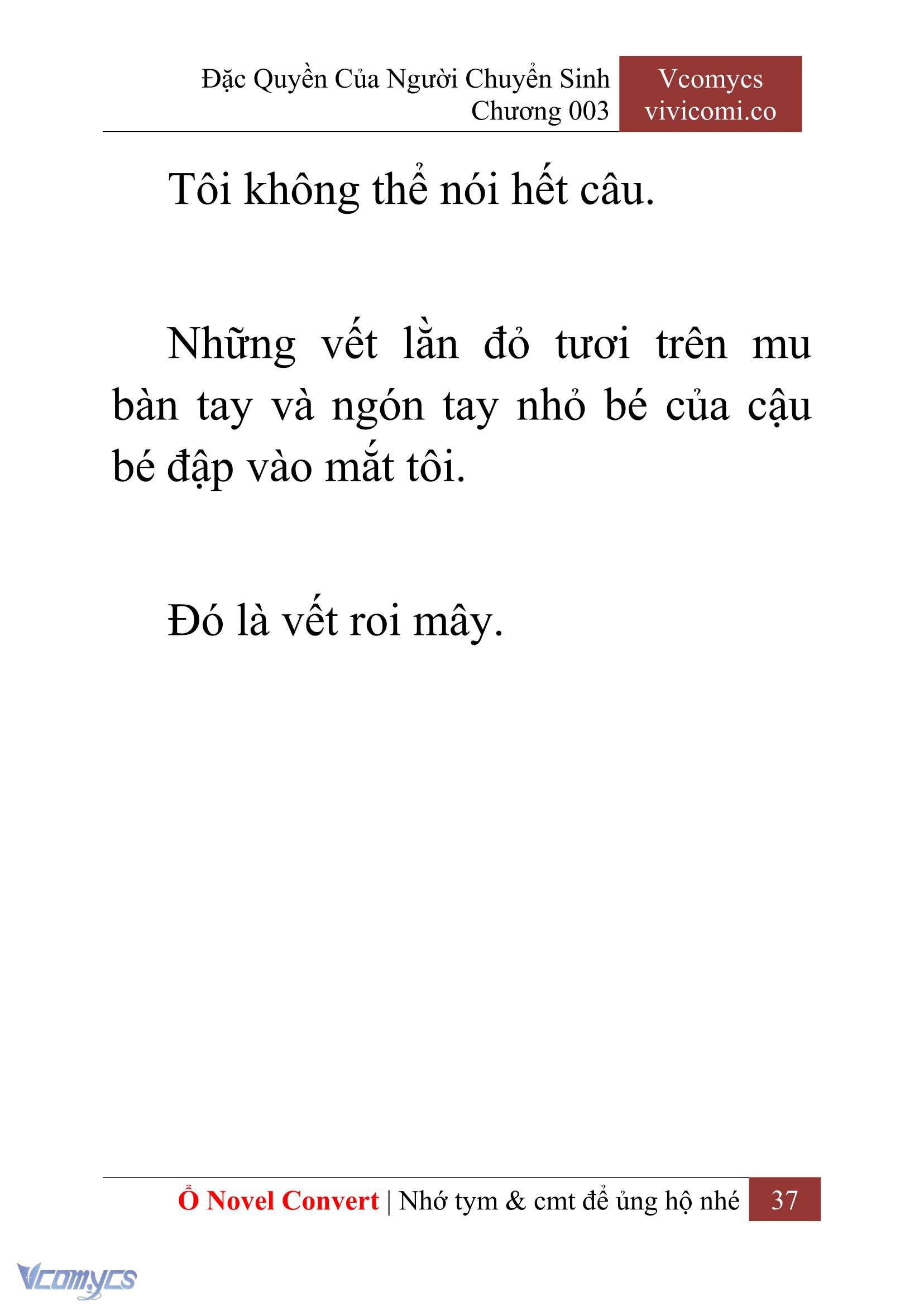 [Novel] Đặc Quyền Của Người Chuyển Sinh Chapter 3 - Trang 39