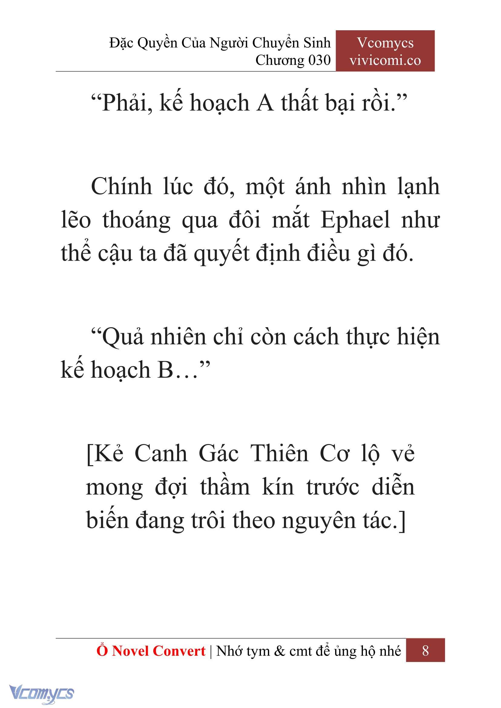[Novel] Đặc Quyền Của Người Chuyển Sinh Chapter 30 - Trang 11
