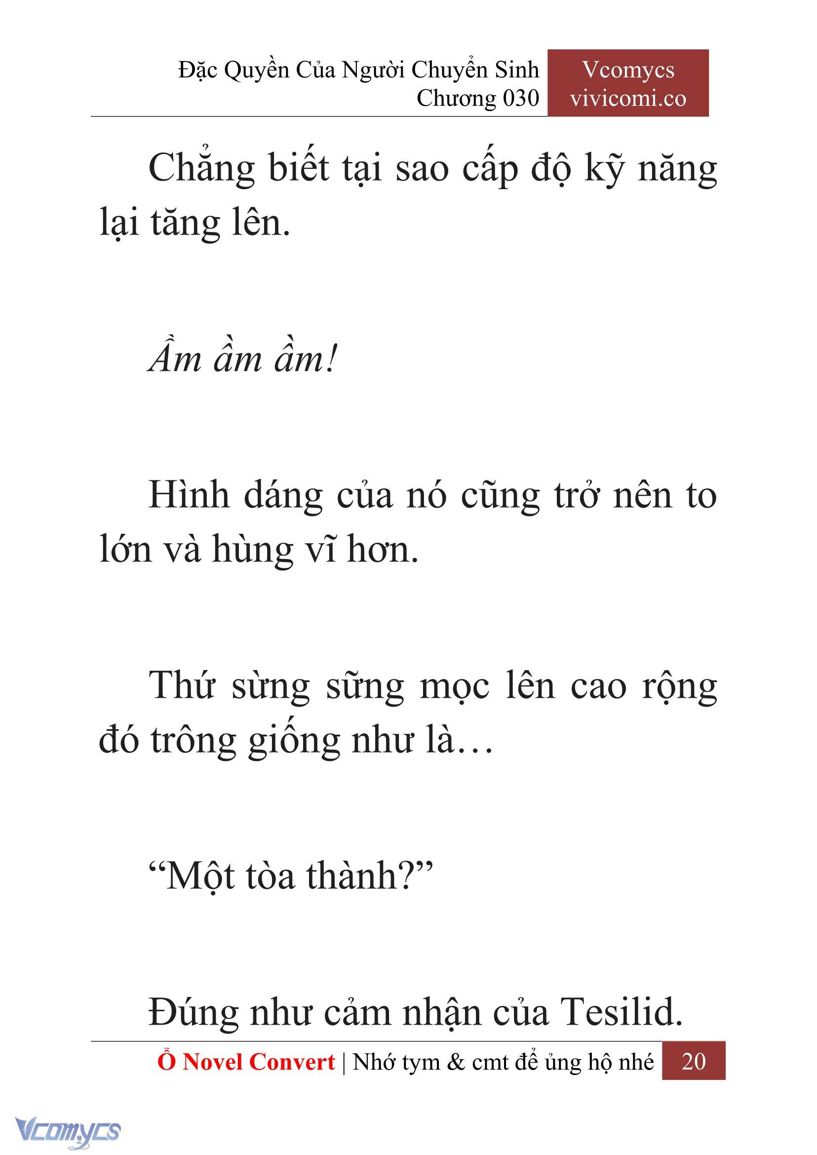 [Novel] Đặc Quyền Của Người Chuyển Sinh Chapter 30 - Trang 23