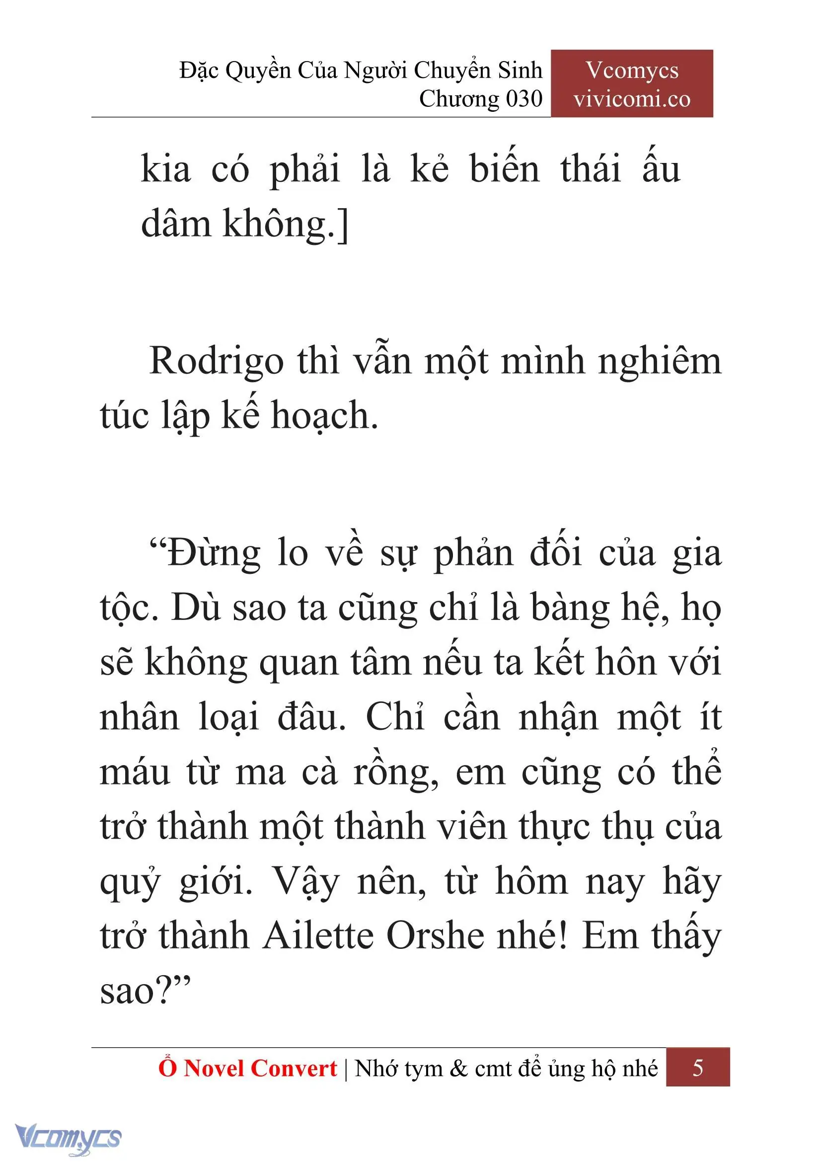 [Novel] Đặc Quyền Của Người Chuyển Sinh Chapter 30 - Trang 8