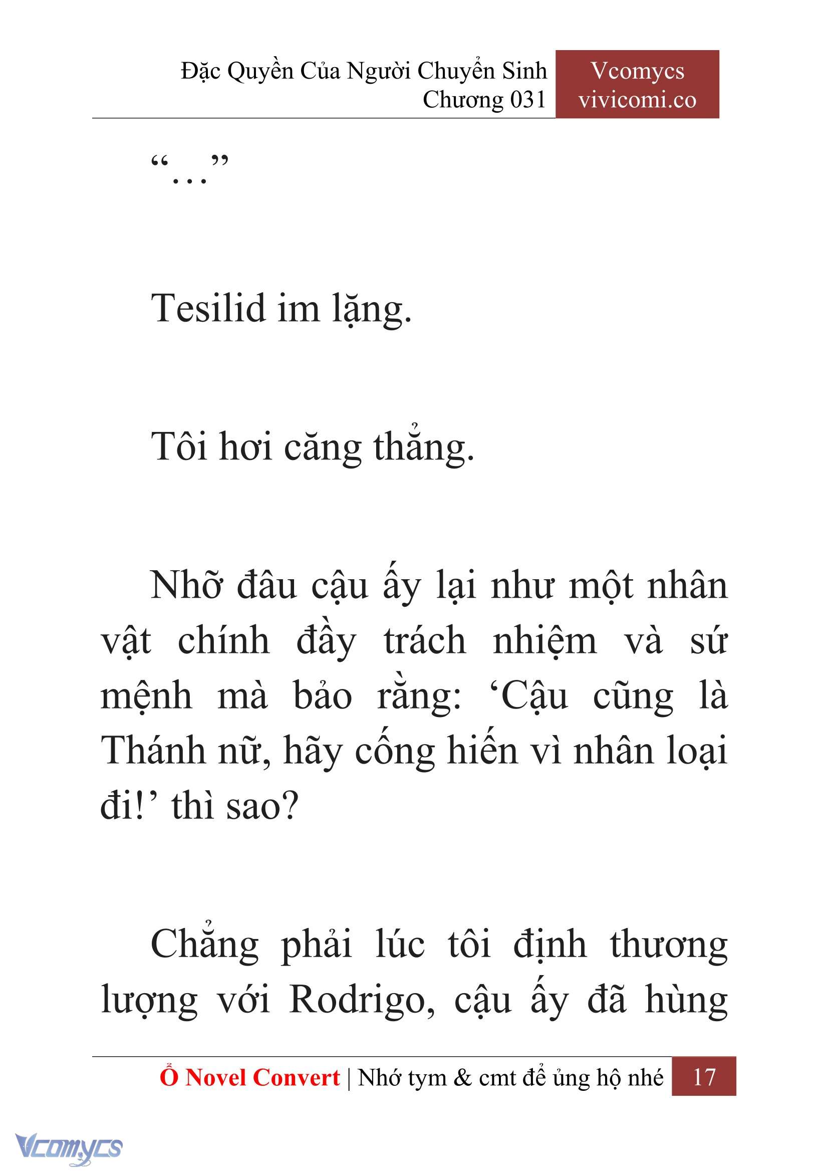[Novel] Đặc Quyền Của Người Chuyển Sinh Chapter 31 - Trang 19