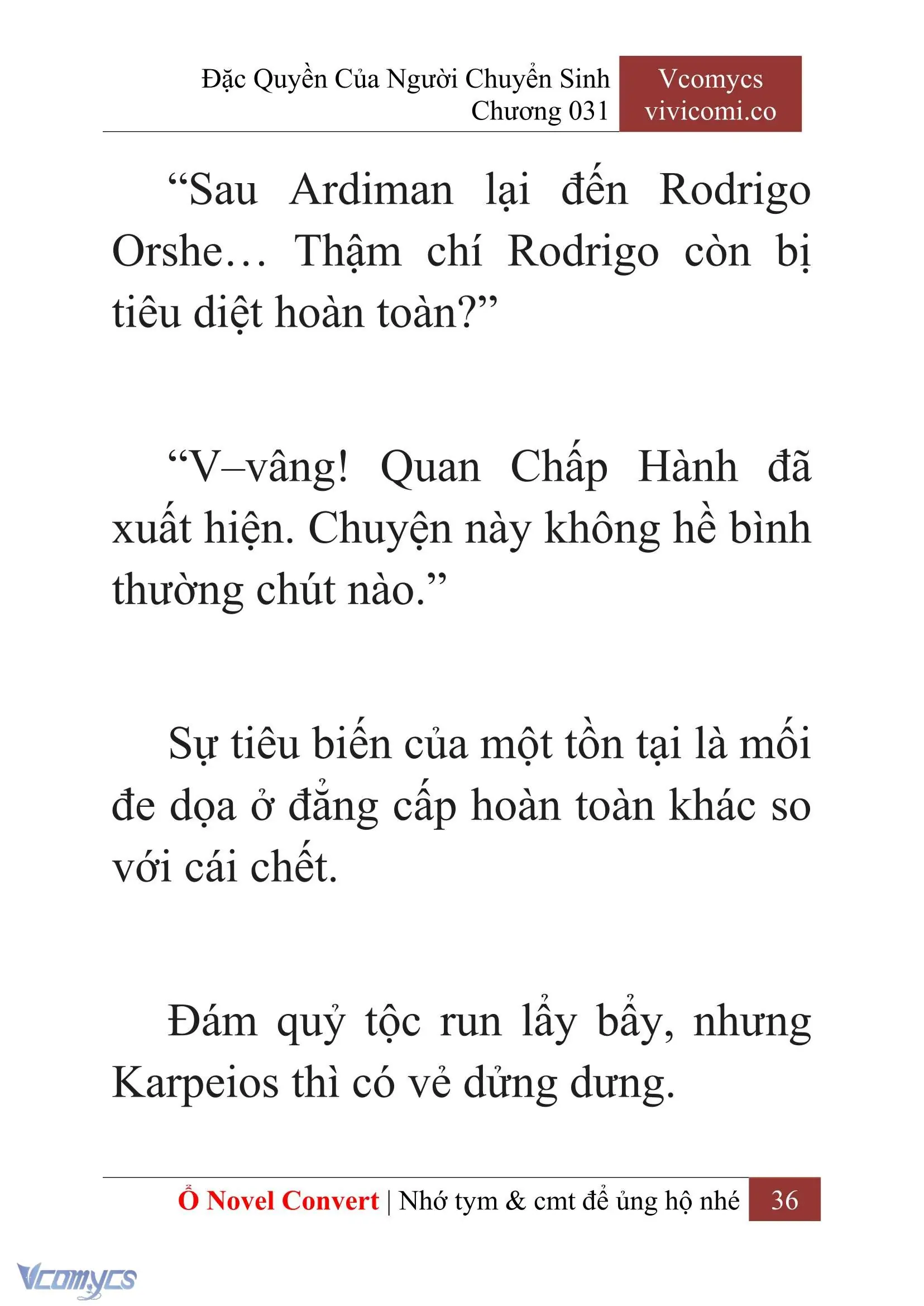 [Novel] Đặc Quyền Của Người Chuyển Sinh Chapter 31 - Trang 38