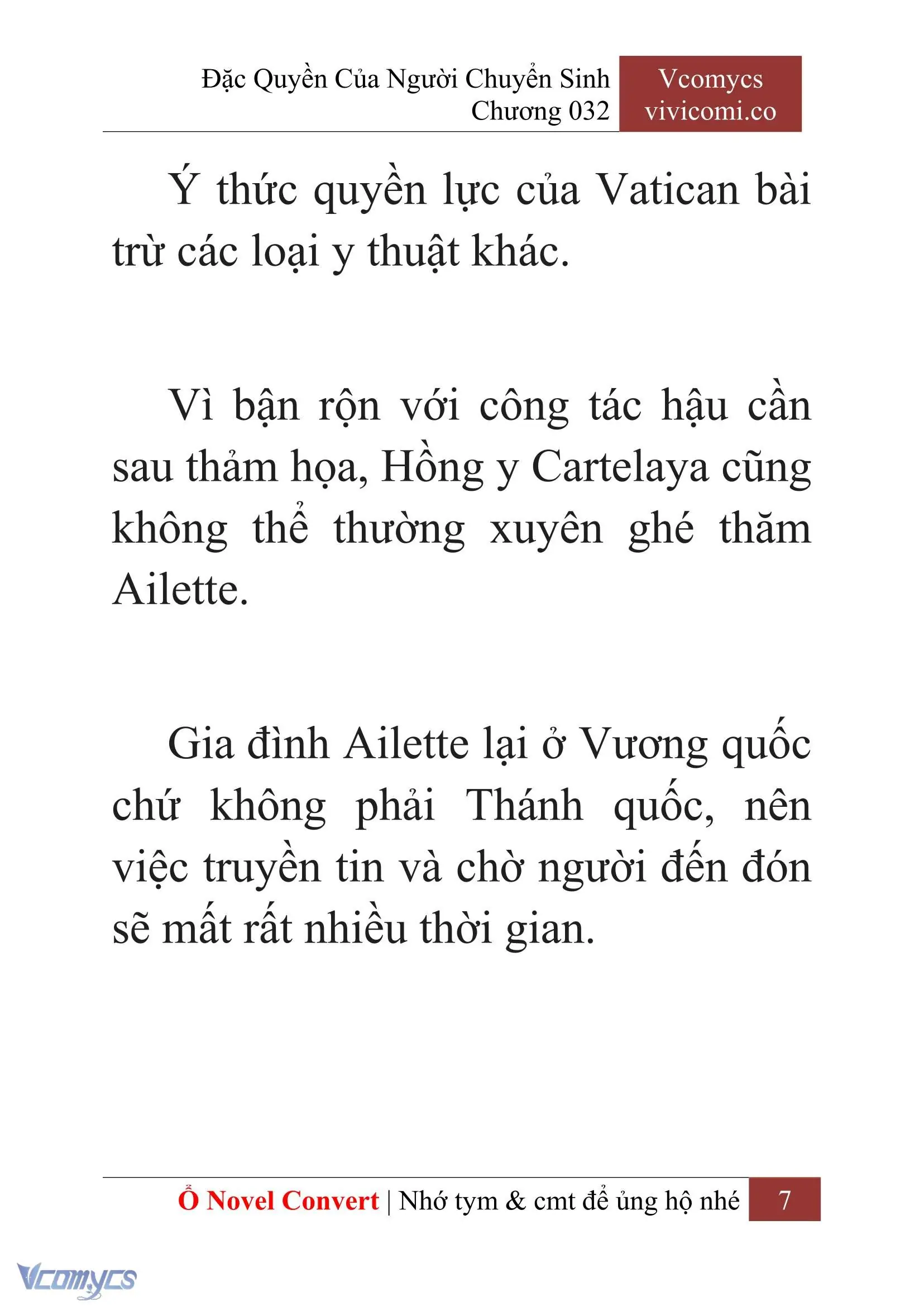 [Novel] Đặc Quyền Của Người Chuyển Sinh Chapter 32 - Trang 10
