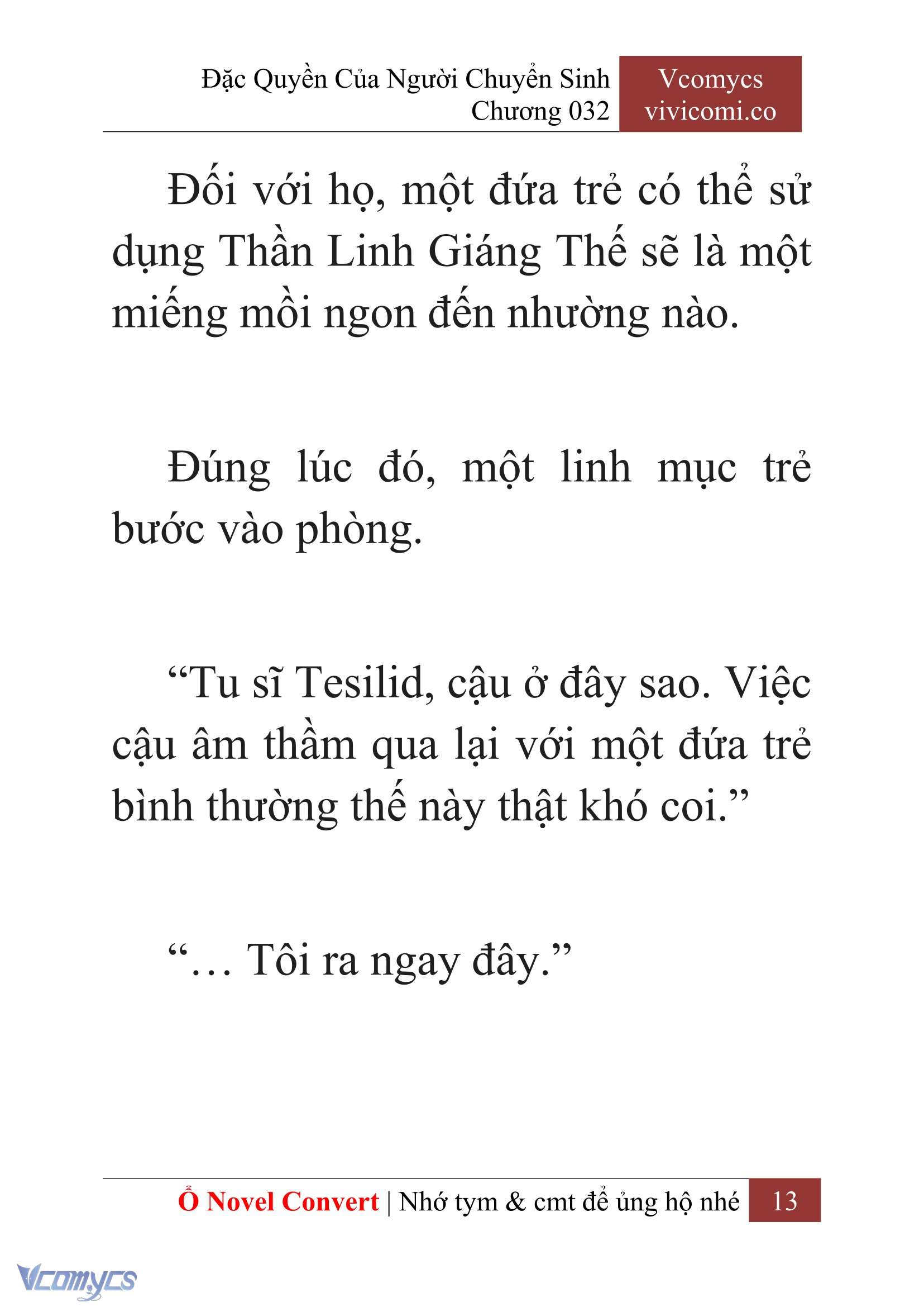 [Novel] Đặc Quyền Của Người Chuyển Sinh Chapter 32 - Trang 16