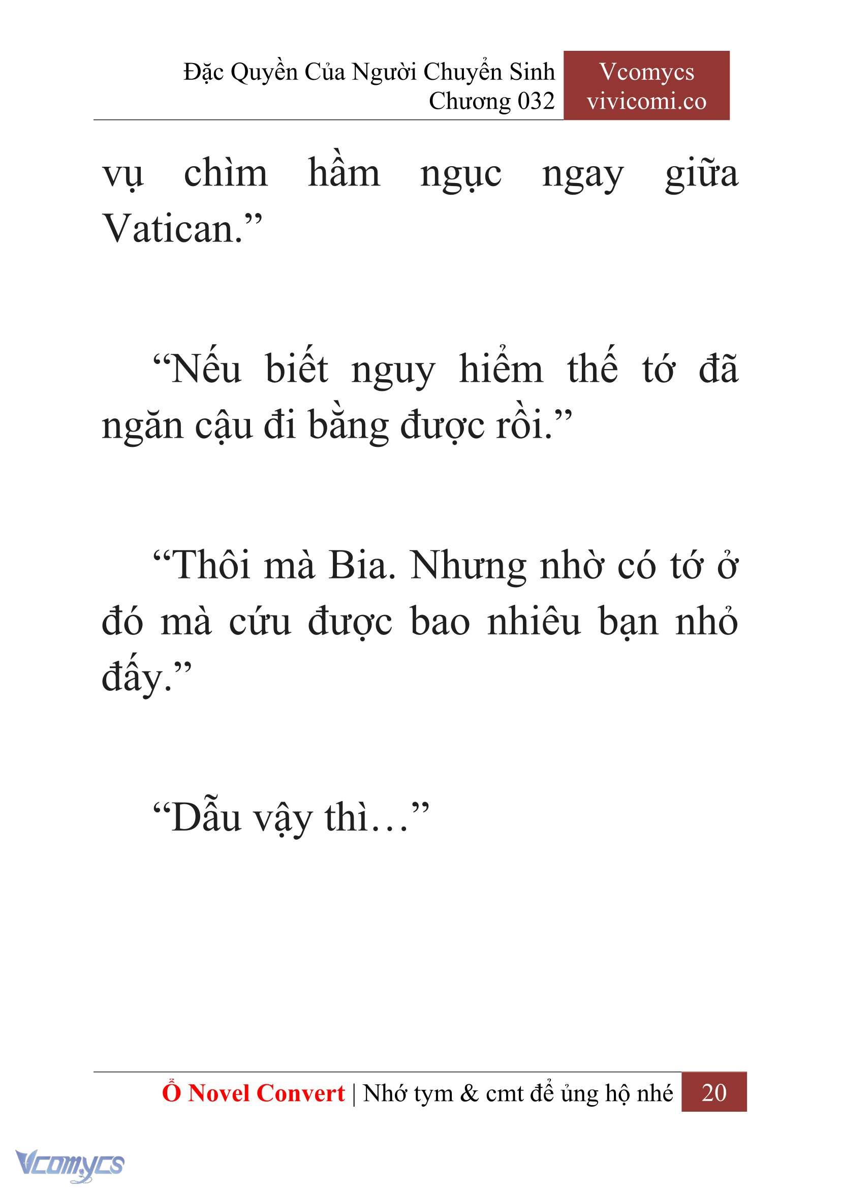 [Novel] Đặc Quyền Của Người Chuyển Sinh Chapter 32 - Trang 23