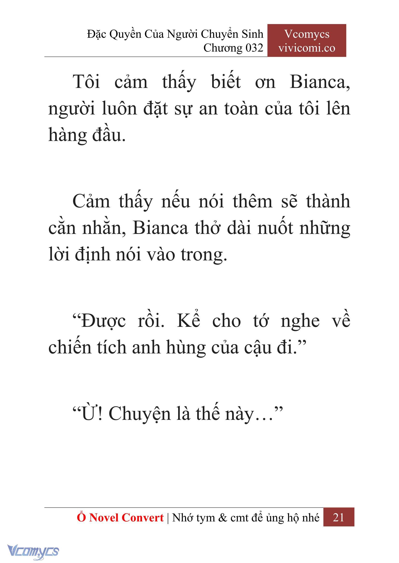 [Novel] Đặc Quyền Của Người Chuyển Sinh Chapter 32 - Trang 24