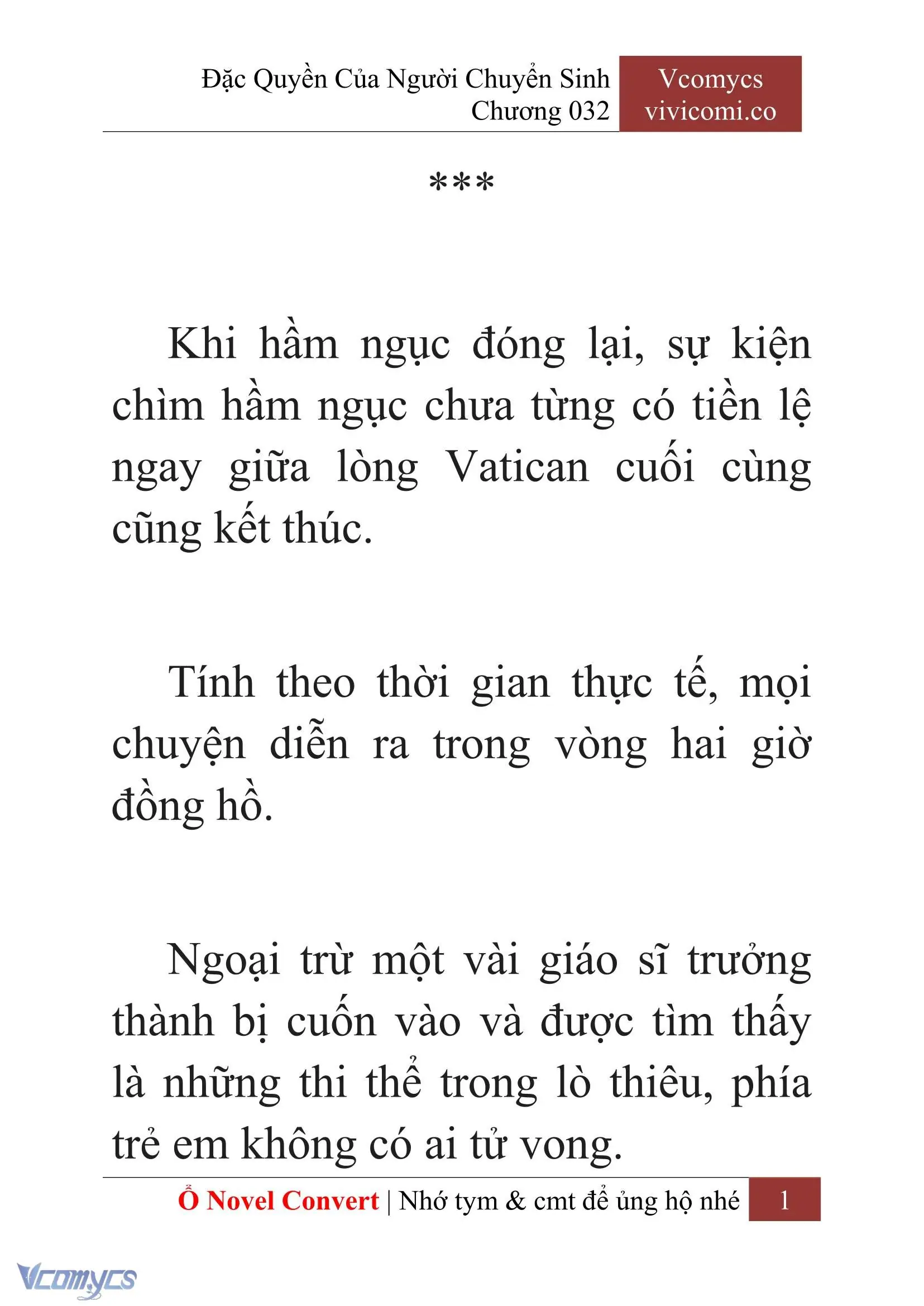 [Novel] Đặc Quyền Của Người Chuyển Sinh Chapter 32 - Trang 4