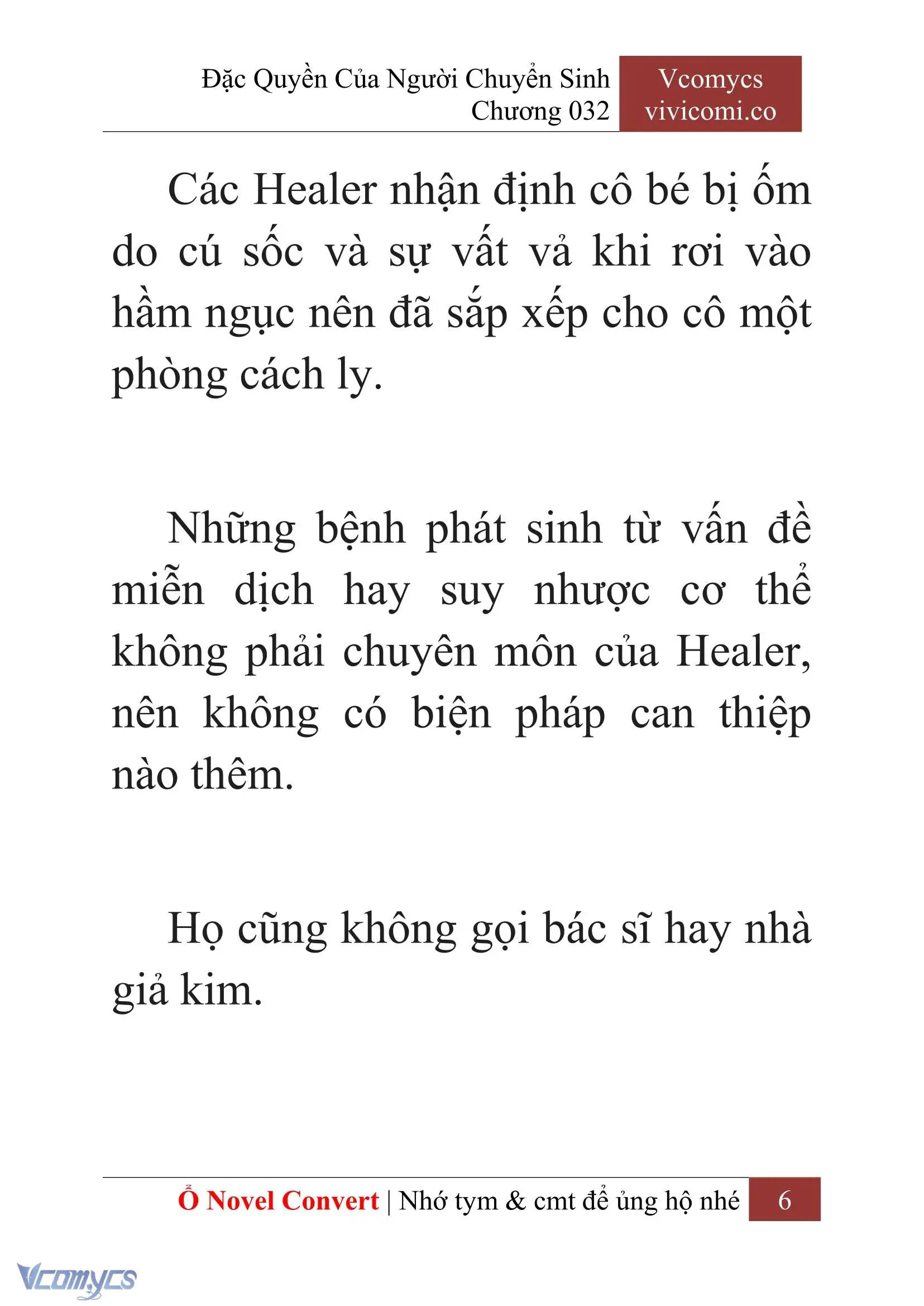 [Novel] Đặc Quyền Của Người Chuyển Sinh Chapter 32 - Trang 9