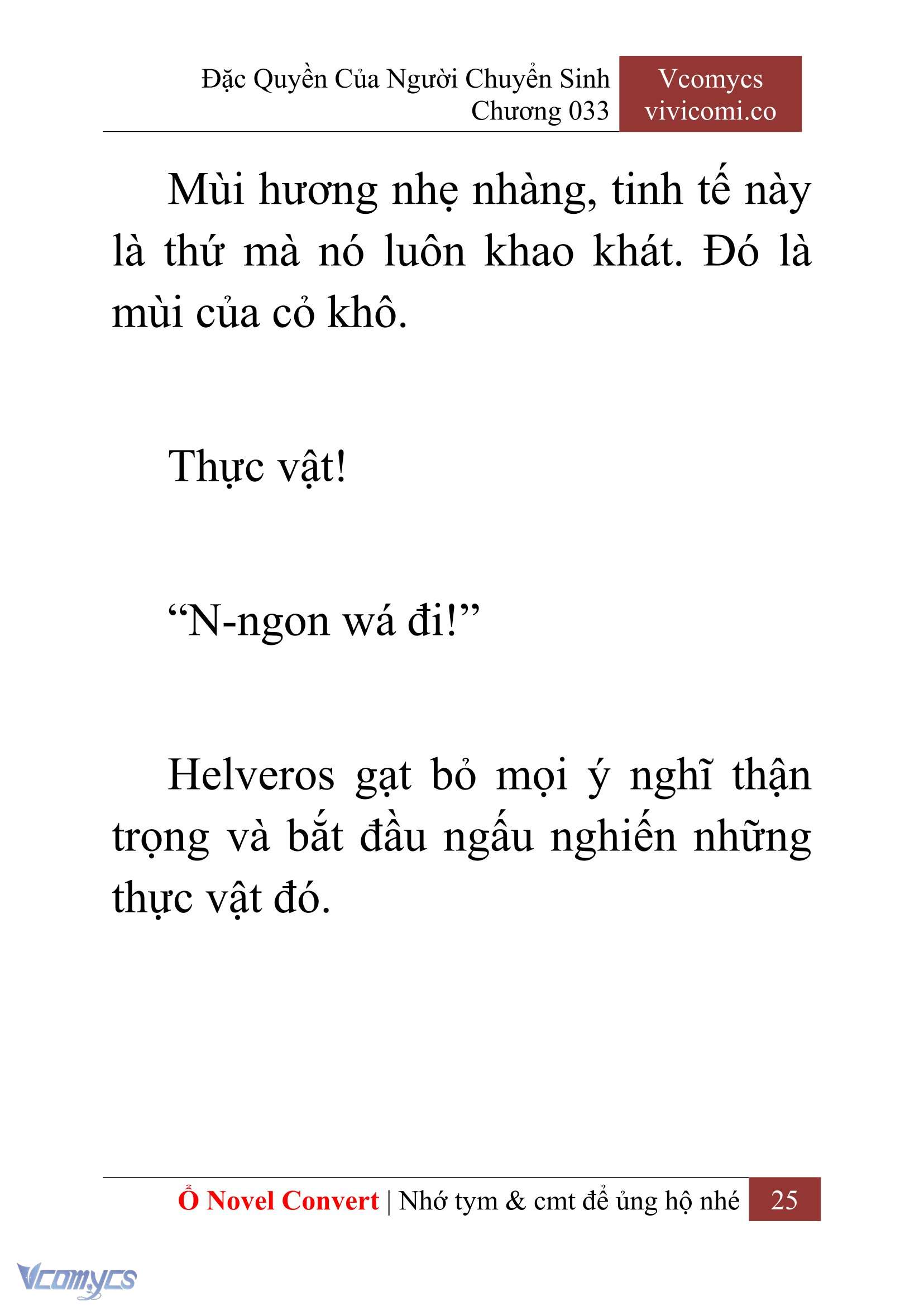 [Novel] Đặc Quyền Của Người Chuyển Sinh Chapter 33 - Trang 27