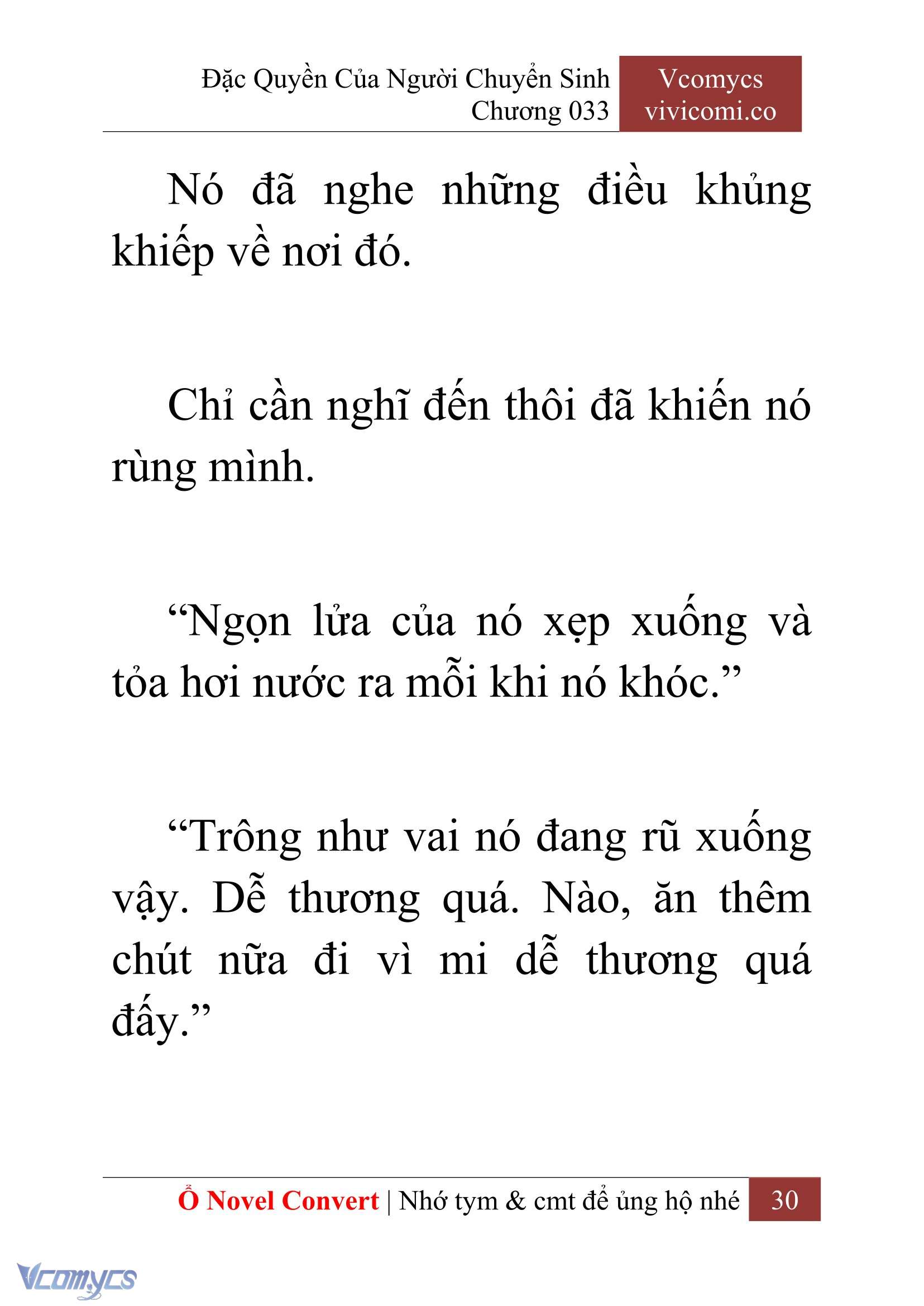 [Novel] Đặc Quyền Của Người Chuyển Sinh Chapter 33 - Trang 32