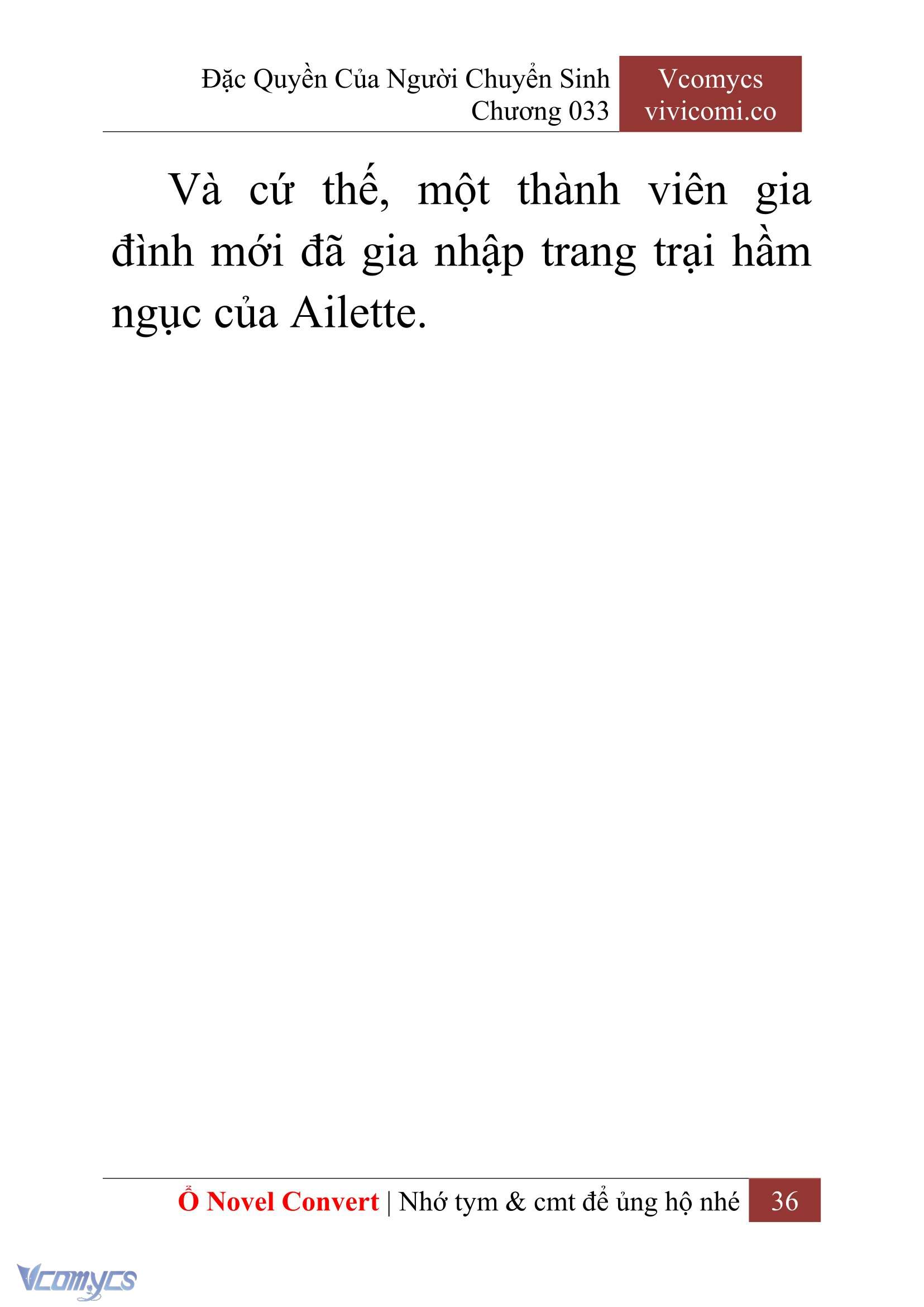 [Novel] Đặc Quyền Của Người Chuyển Sinh Chapter 33 - Trang 38