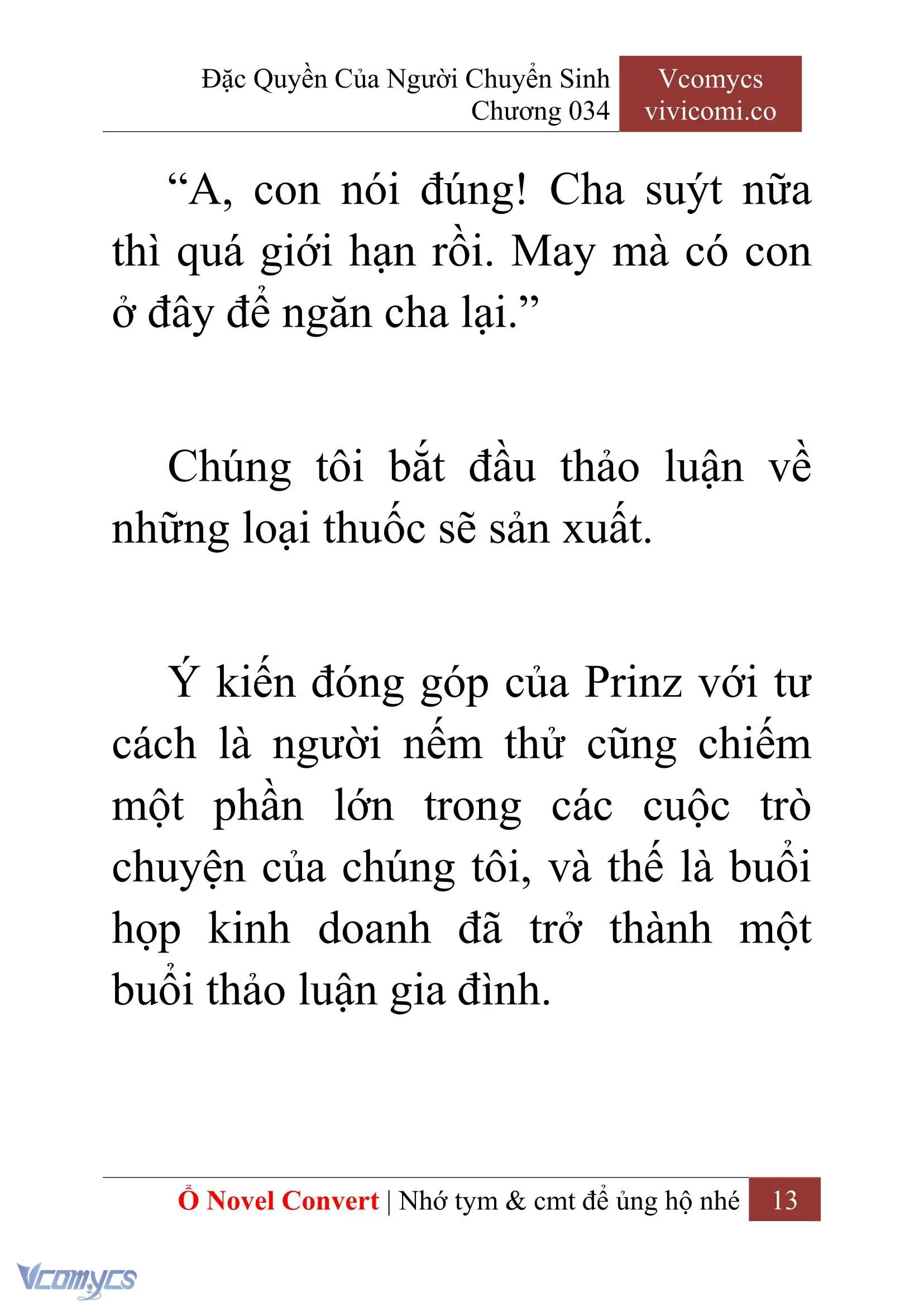 [Novel] Đặc Quyền Của Người Chuyển Sinh Chapter 34 - Trang 15