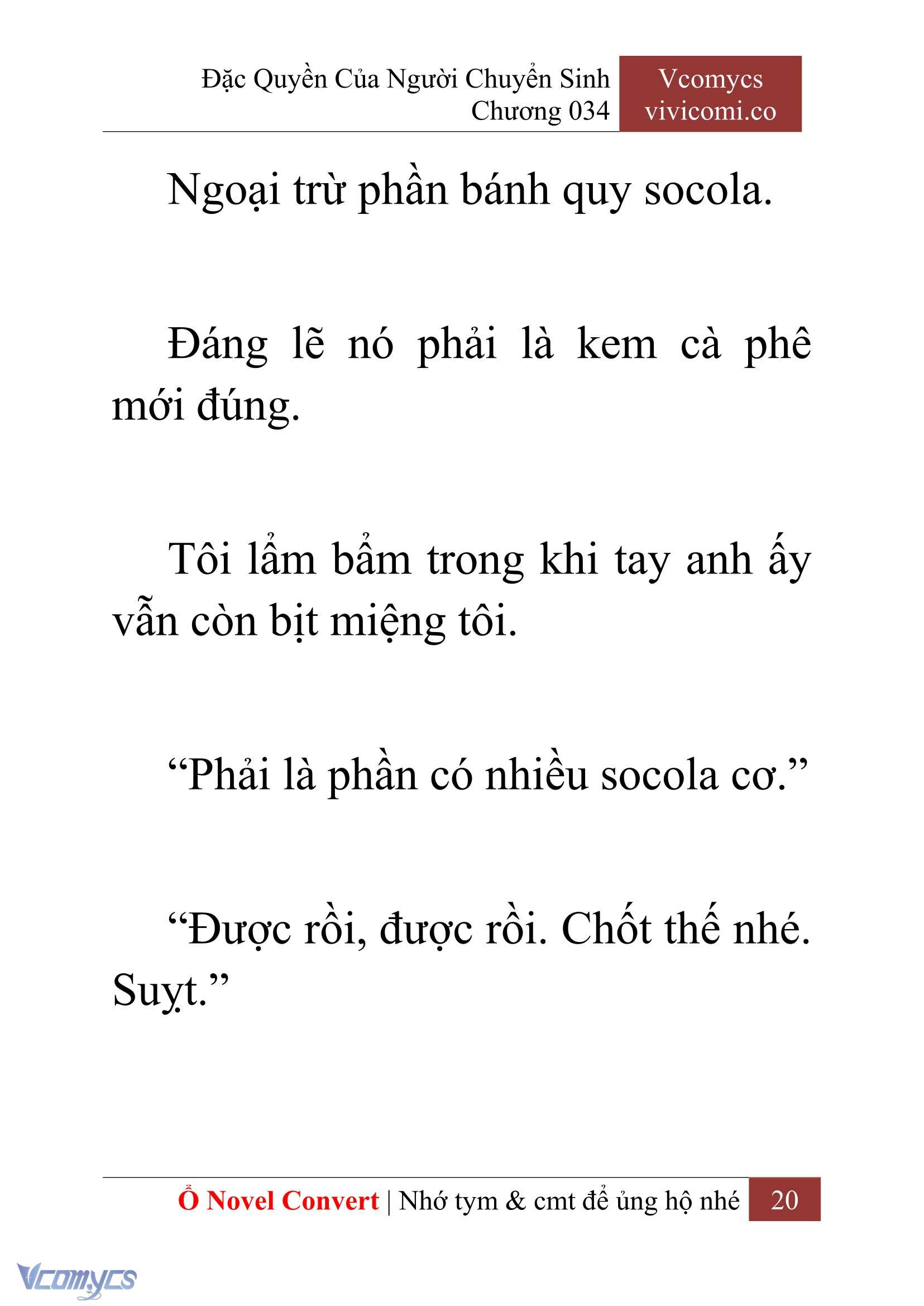 [Novel] Đặc Quyền Của Người Chuyển Sinh Chapter 34 - Trang 22