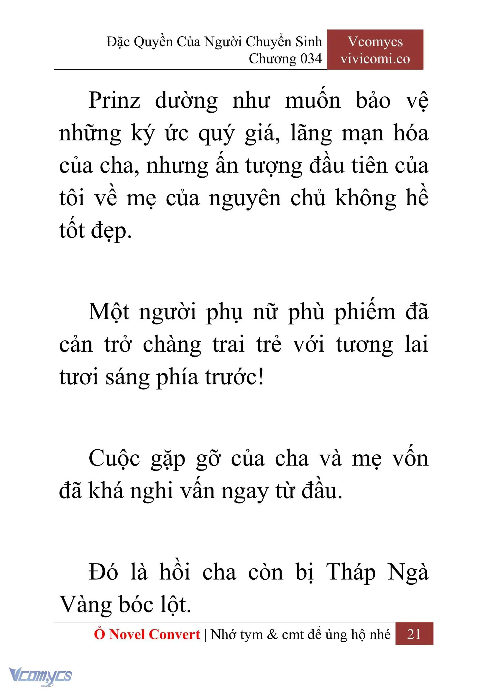 [Novel] Đặc Quyền Của Người Chuyển Sinh Chapter 34 - Trang 23