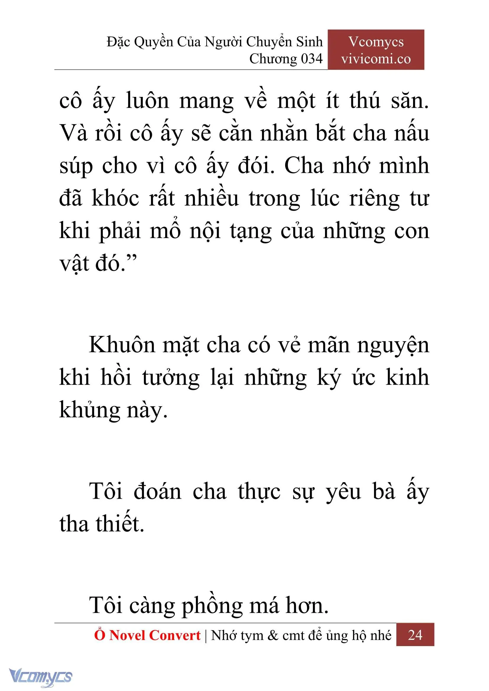 [Novel] Đặc Quyền Của Người Chuyển Sinh Chapter 34 - Trang 26