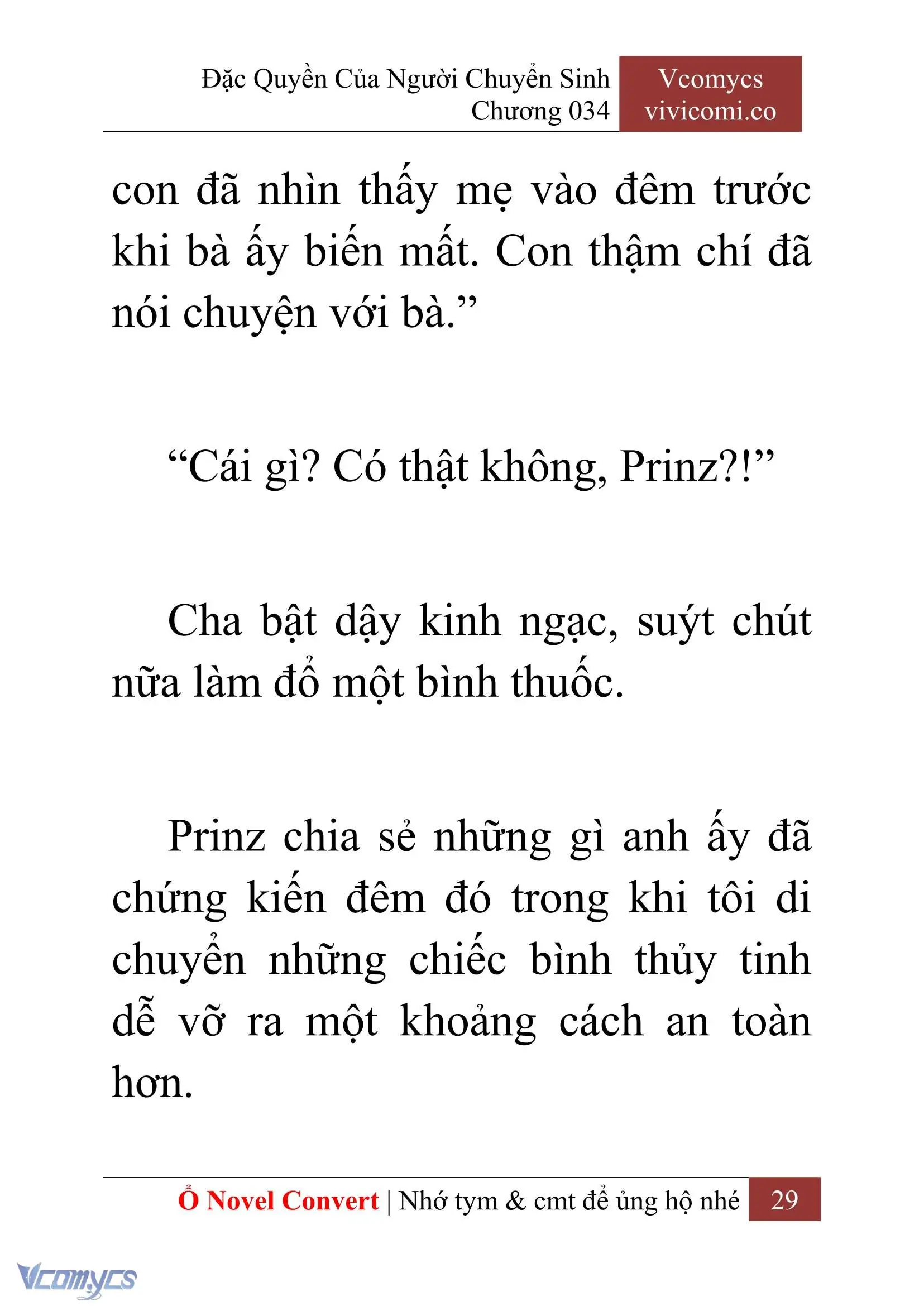 [Novel] Đặc Quyền Của Người Chuyển Sinh Chapter 34 - Trang 31