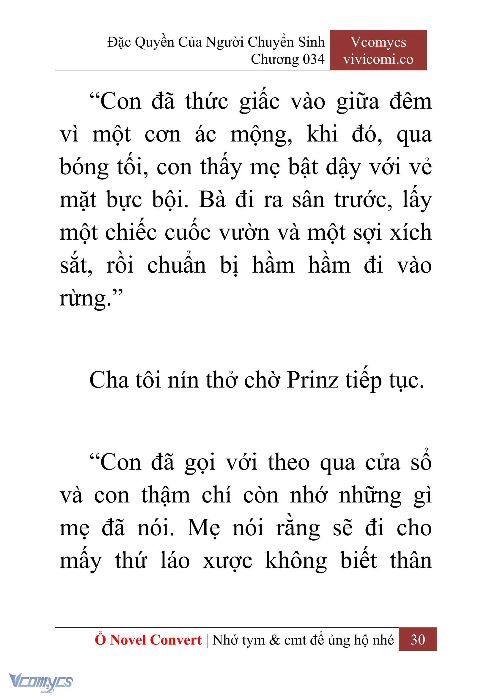 [Novel] Đặc Quyền Của Người Chuyển Sinh Chapter 34 - Trang 32