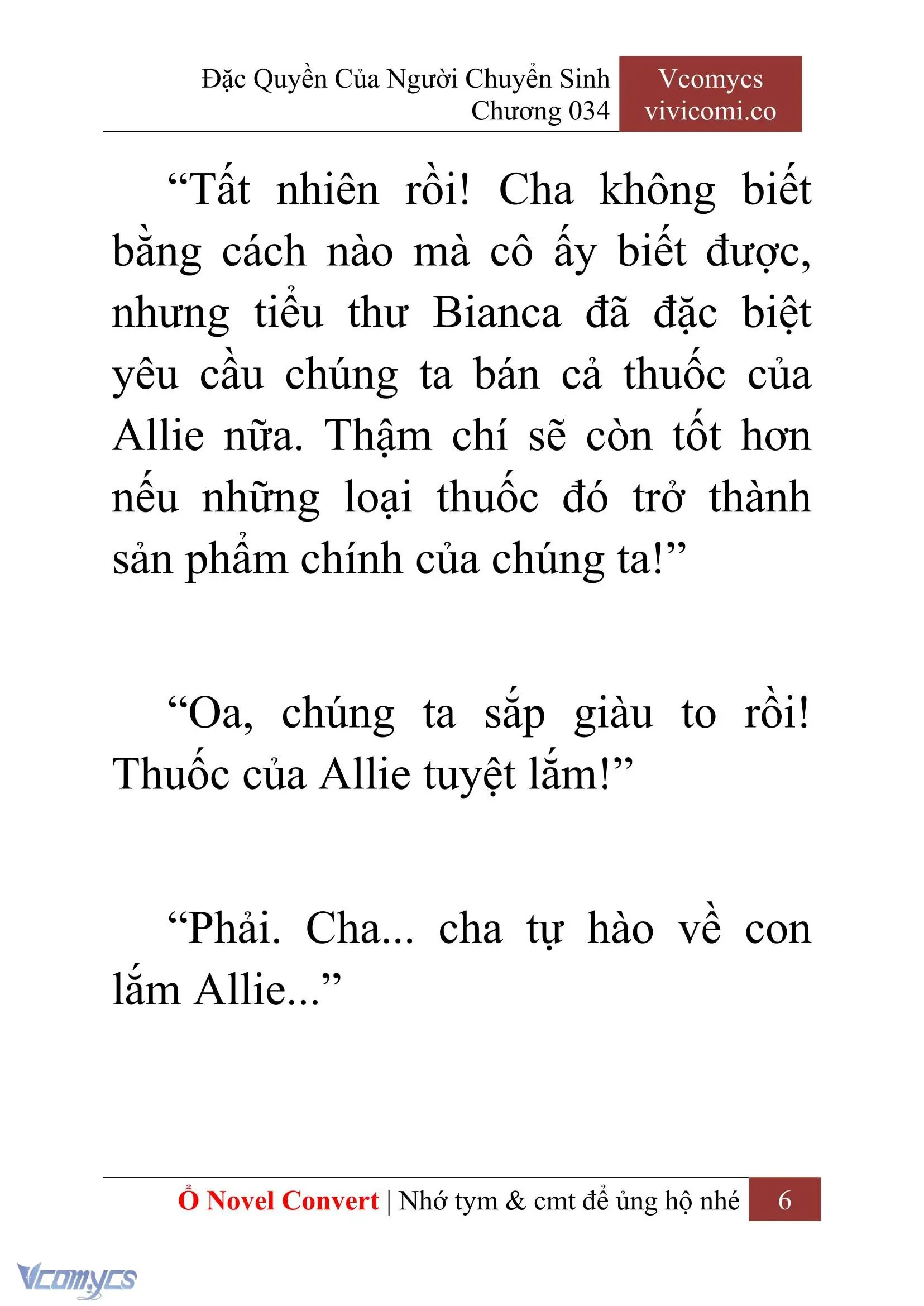 [Novel] Đặc Quyền Của Người Chuyển Sinh Chapter 34 - Trang 8