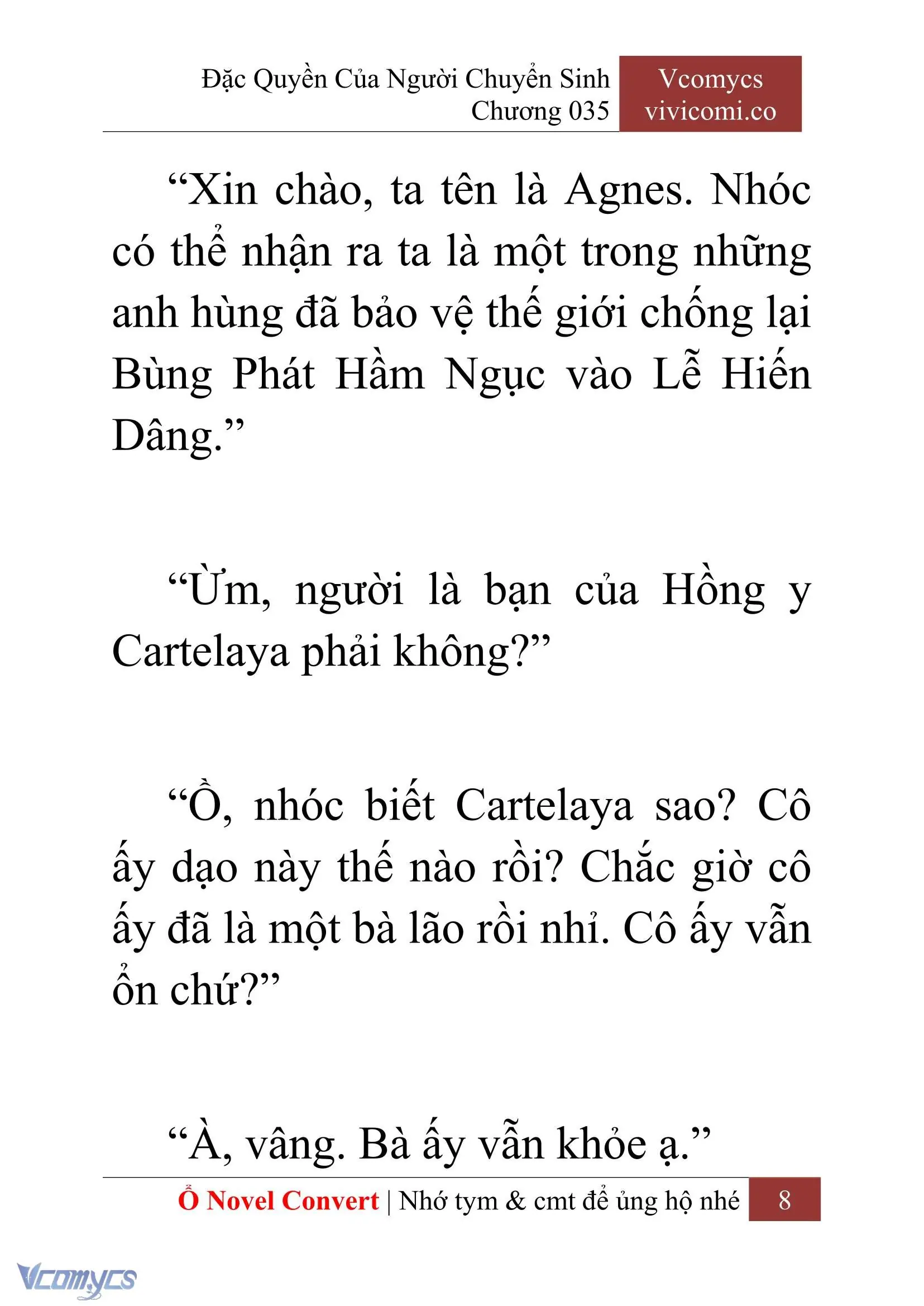 [Novel] Đặc Quyền Của Người Chuyển Sinh Chapter 35 - Trang 11